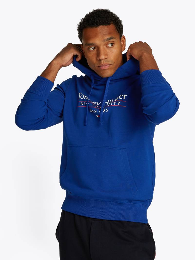 Tommy Hilfiger Hoodie »HILFIGER CENTER STACK HOODY«, mit grossem mehrfarbigen Print von TOMMY HILFIGER