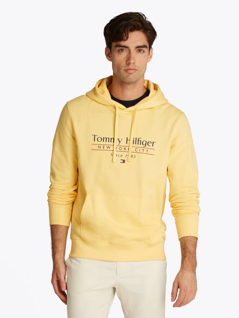 Tommy Hilfiger Hoodie »HILFIGER CENTER STACK HOODY«, mit grossem mehrfarbigen Print von TOMMY HILFIGER
