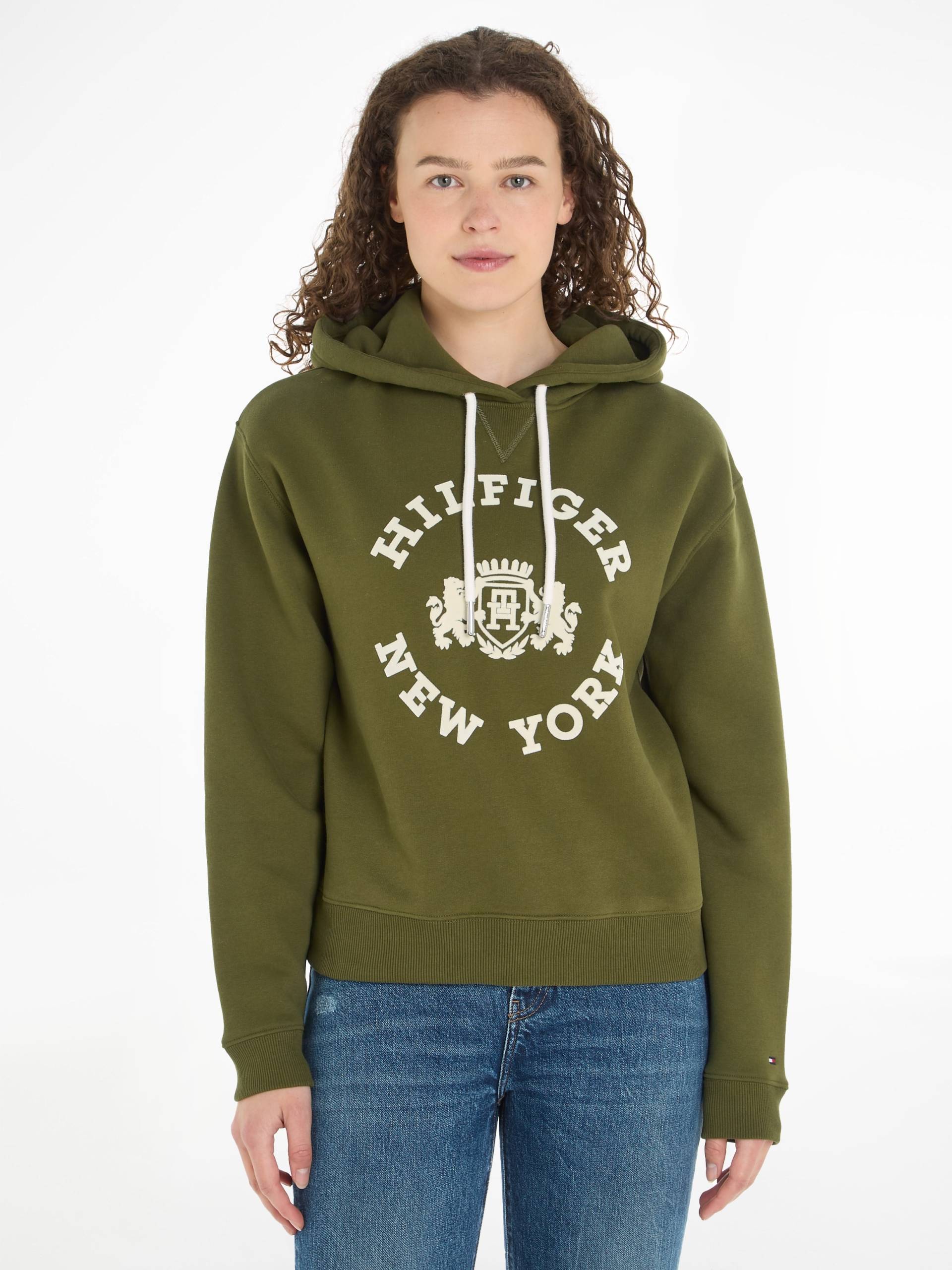 Tommy Hilfiger Hoodie »REG VARSITY FLOCK HOODIE« von TOMMY HILFIGER