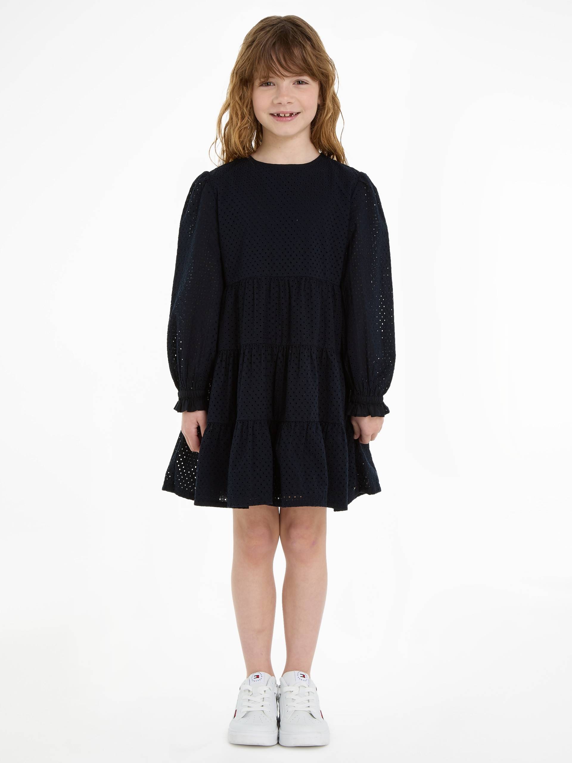 Tommy Hilfiger Volantkleid »BRODERIE ANGLAISE DRESS« von TOMMY HILFIGER