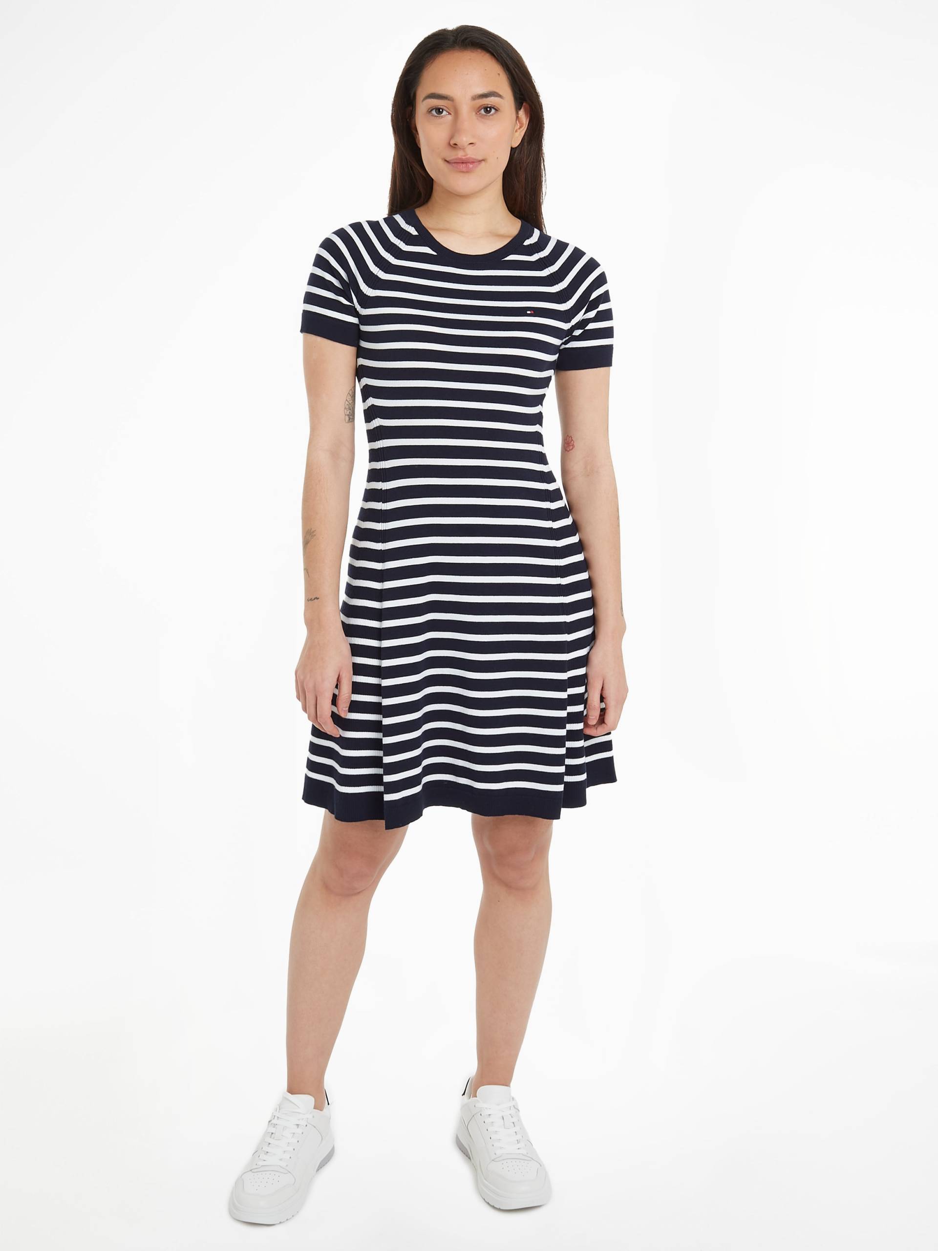 Tommy Hilfiger Jerseykleid »CO JERSEY STITCH F&F DRESS« von TOMMY HILFIGER