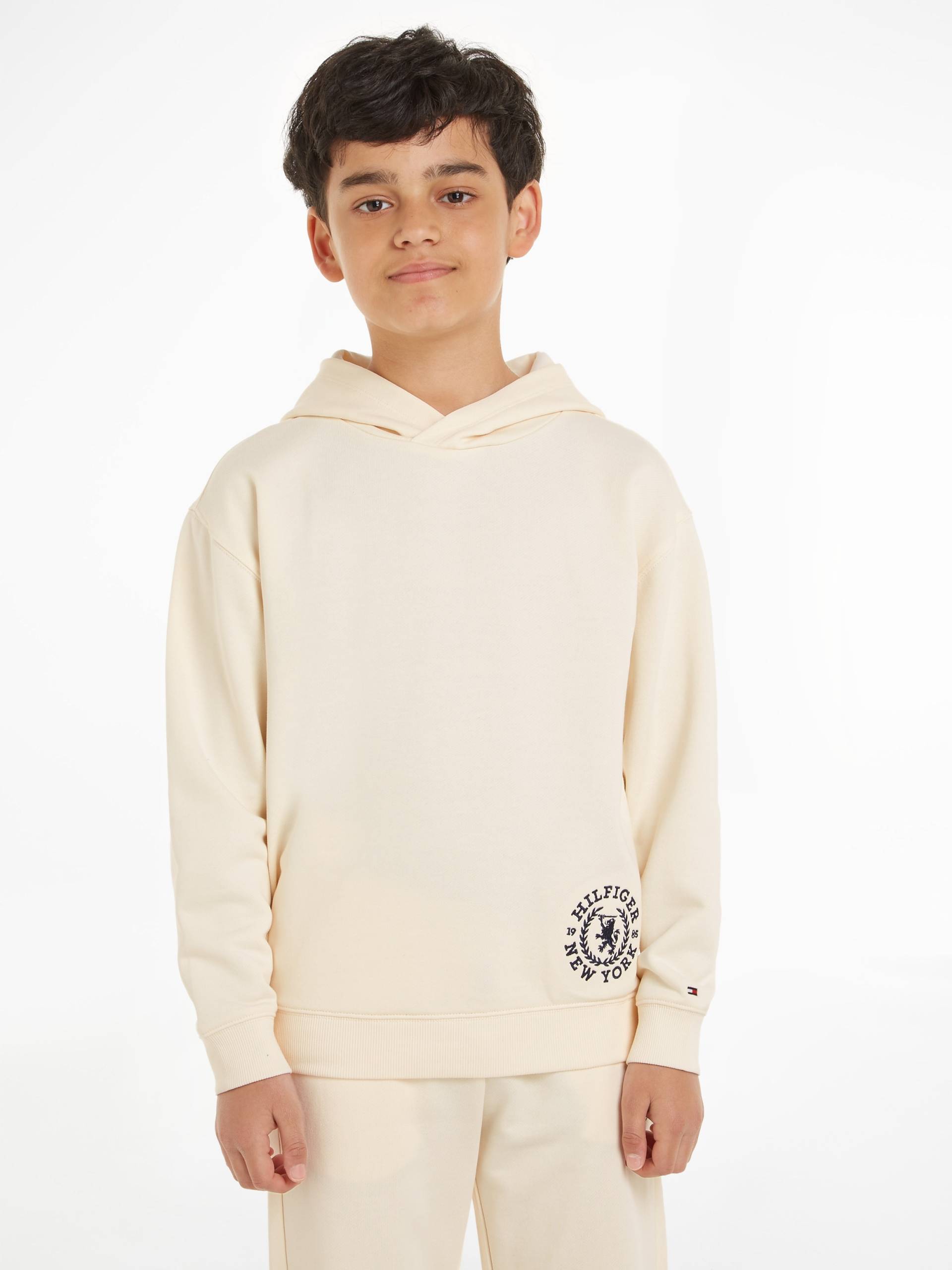 Tommy Hilfiger Kapuzensweatshirt »CREST LOGO HOODIE« von TOMMY HILFIGER