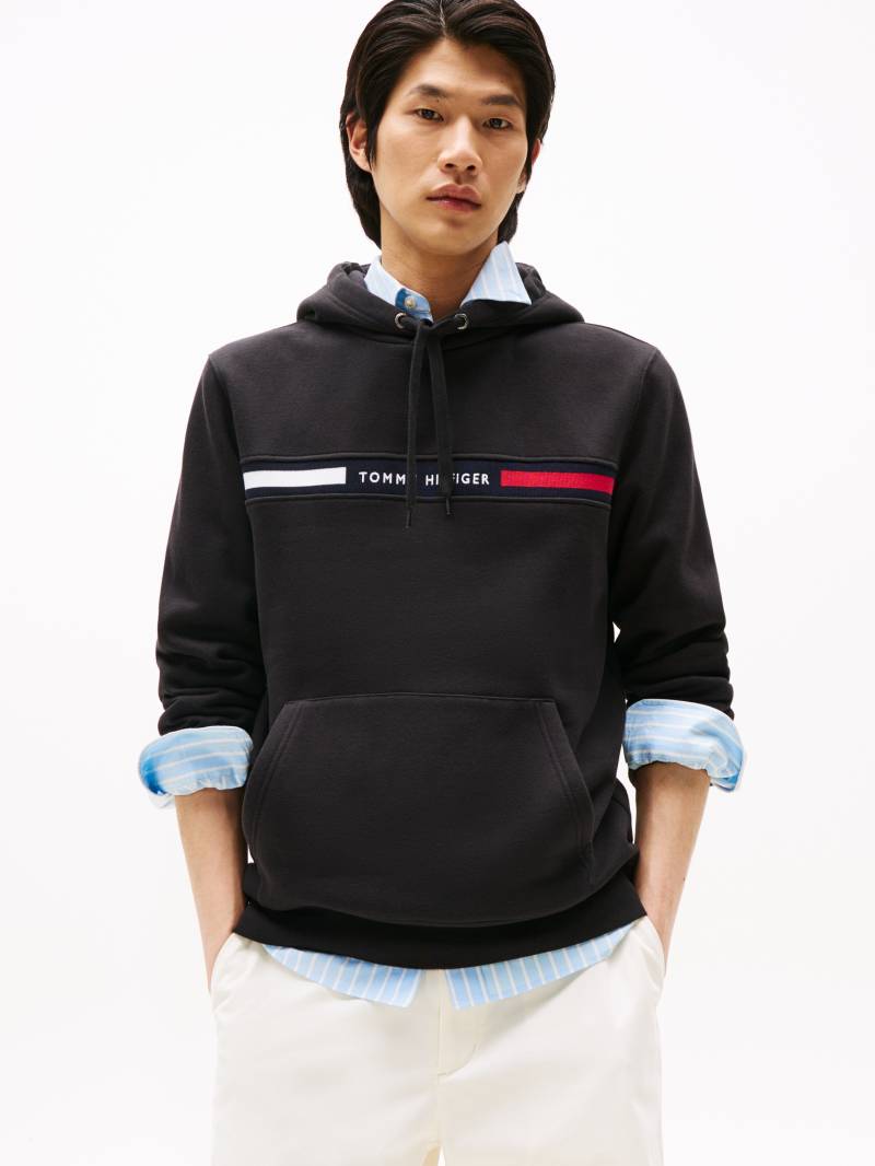 Tommy Hilfiger Kapuzensweatshirt »HILFIGER CHEST INSERT HOODY«, mit Kapuze, Kängurutasche, Logoschriftzug von TOMMY HILFIGER