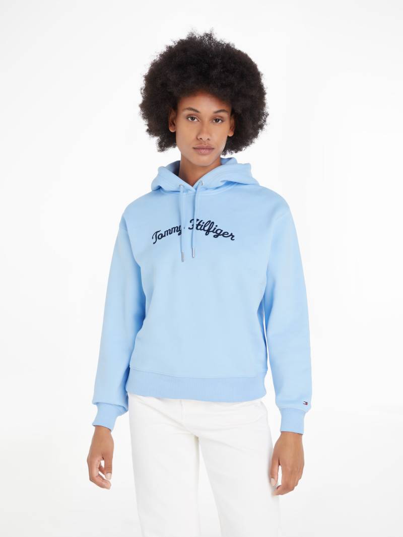 Tommy Hilfiger Kapuzensweatshirt »IM REG SCRIPT HILFIGER HOODIE«, mit Tommy Hilfiger Script Logo-Schriftzug von TOMMY HILFIGER