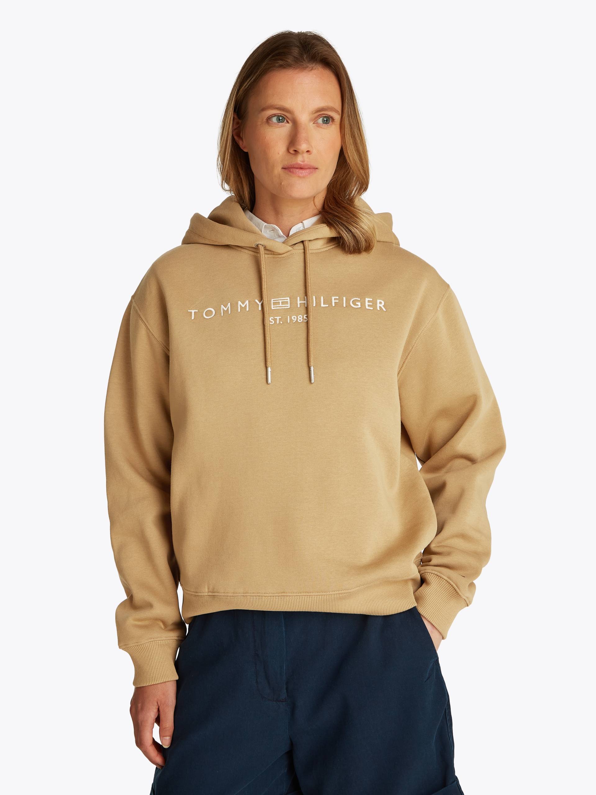 Tommy Hilfiger Kapuzensweatshirt »MDRN REG CORP LOGO HOODIE«, mit gesticktem Logo-Schriftzug von TOMMY HILFIGER