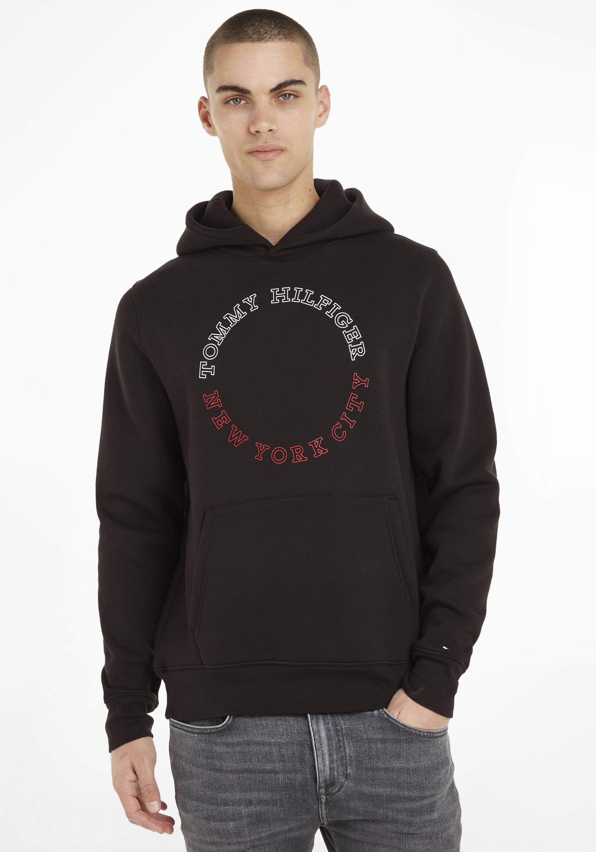 Tommy Hilfiger Kapuzensweatshirt »MONOTYPE ROUNDALL HOODY« von TOMMY HILFIGER