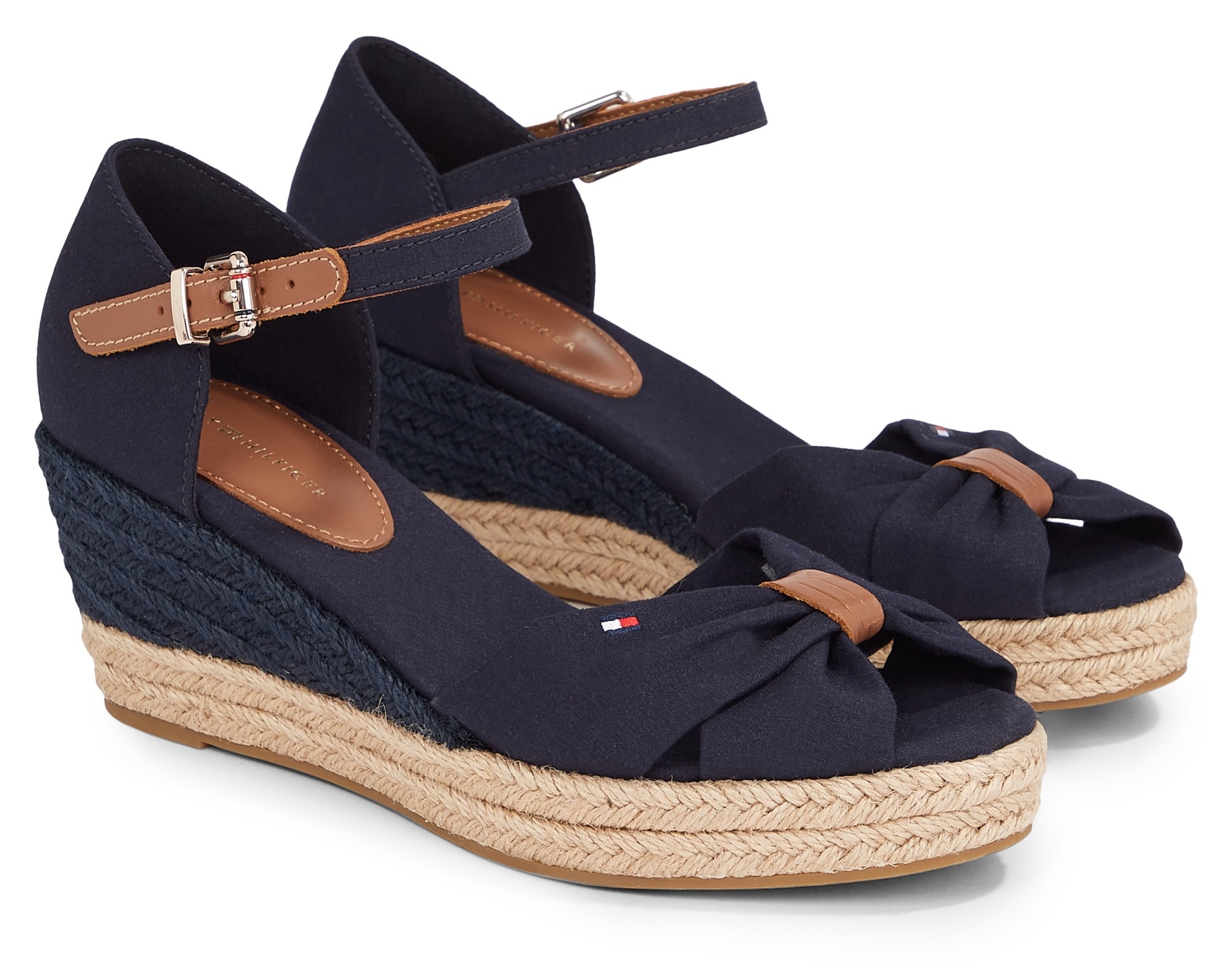 Tommy Hilfiger Keilsandalette »BASIC OPEN TOE MID WEDGE« von TOMMY HILFIGER