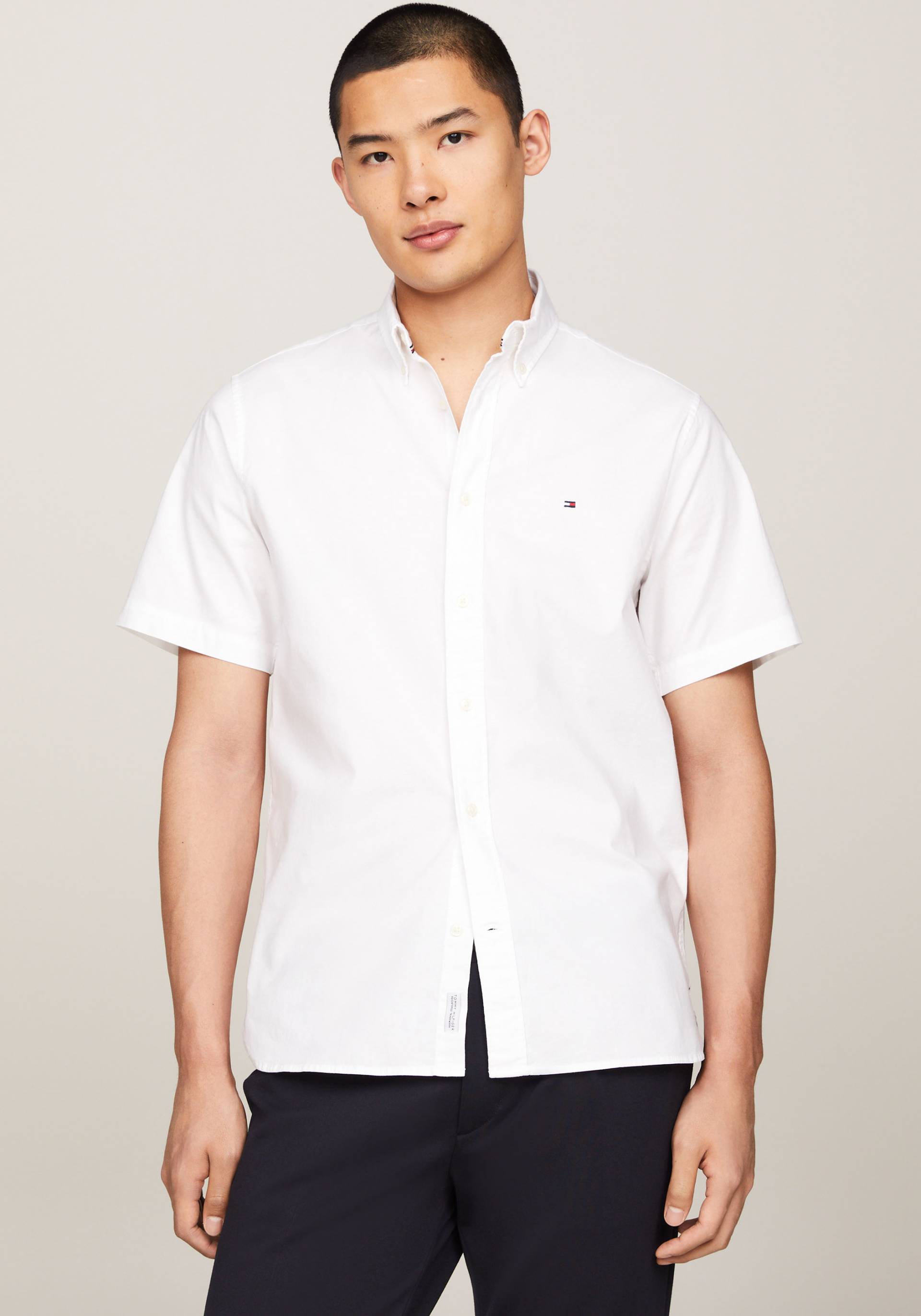 Tommy Hilfiger Kurzarmhemd »1985 FLEX OXFORD RF SHIRT« von TOMMY HILFIGER