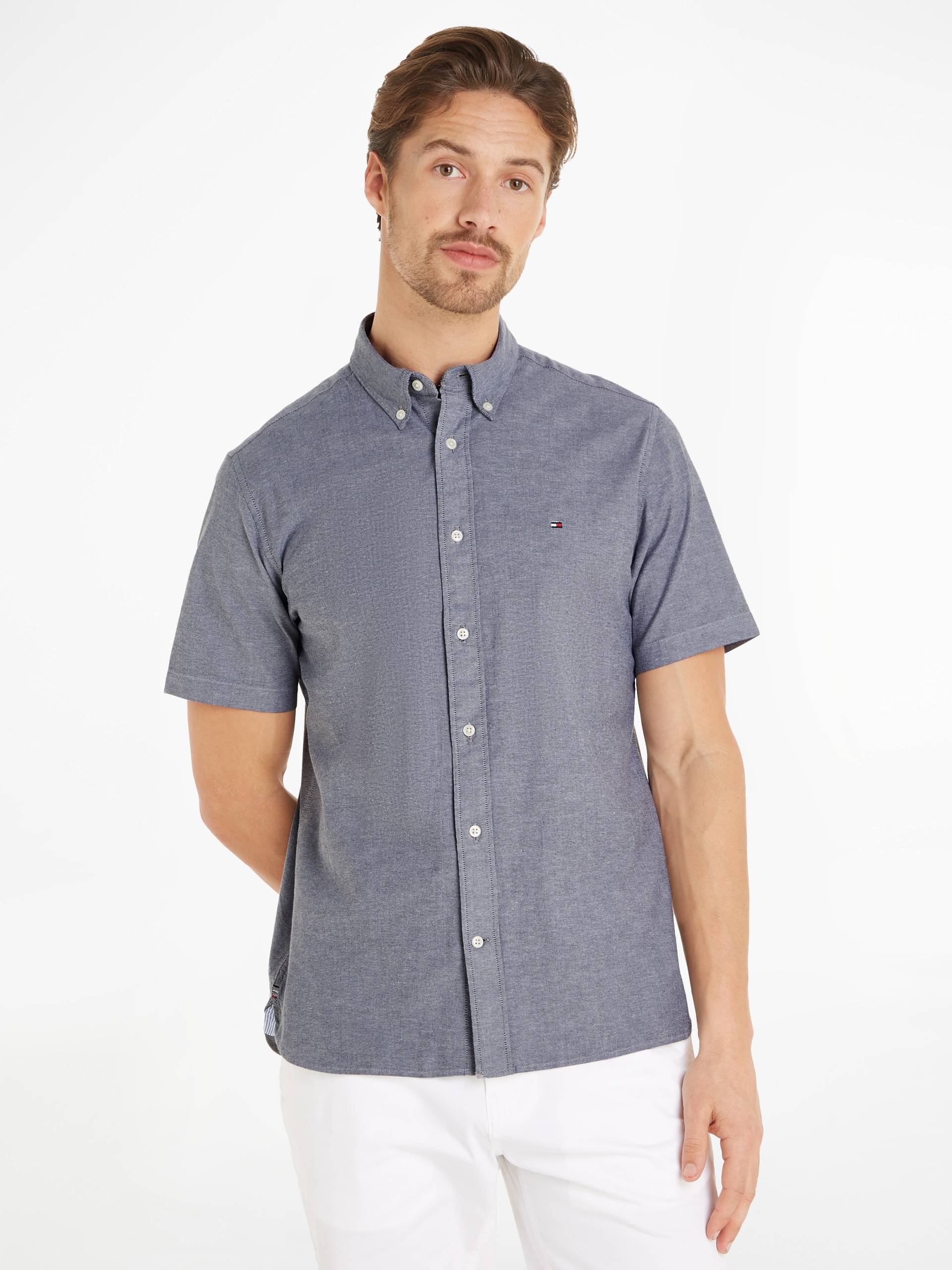 Tommy Hilfiger Kurzarmhemd »1985 FLEX OXFORD RF SHIRT« von TOMMY HILFIGER