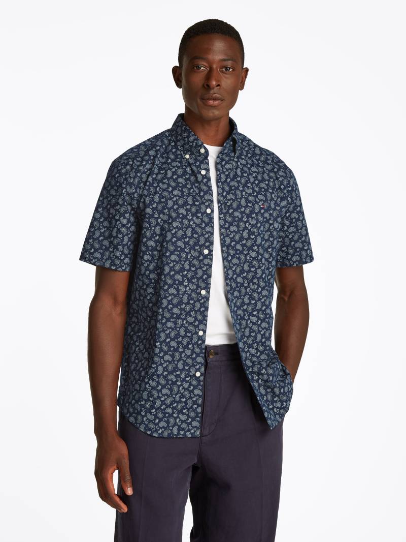 Tommy Hilfiger Kurzarmhemd »COTTON LINEN PAISLEY RF SS SHIRT« von TOMMY HILFIGER