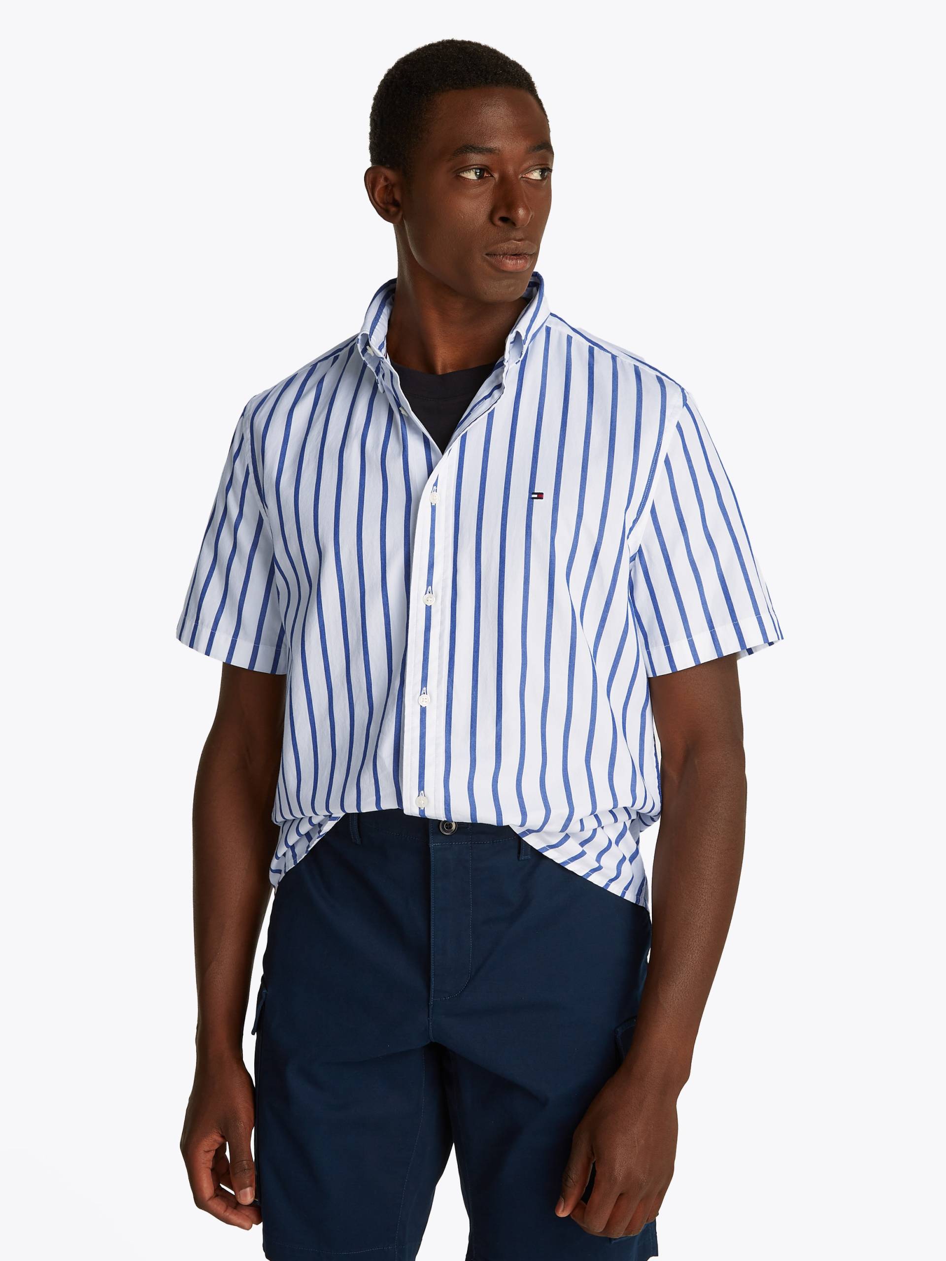 Tommy Hilfiger Kurzarmhemd »FLEX POPLIN STP SHIRT S/S« Tommy Hilfiger Kurzarmhemd »FLEX POPLIN STP SHIRT S/S« von TOMMY HILFIGER
