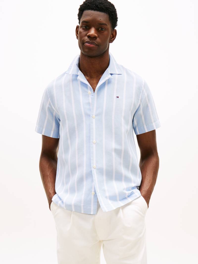 Tommy Hilfiger Kurzarmhemd »LINEN BLEND STRIPED SS RF SHIRT« von TOMMY HILFIGER