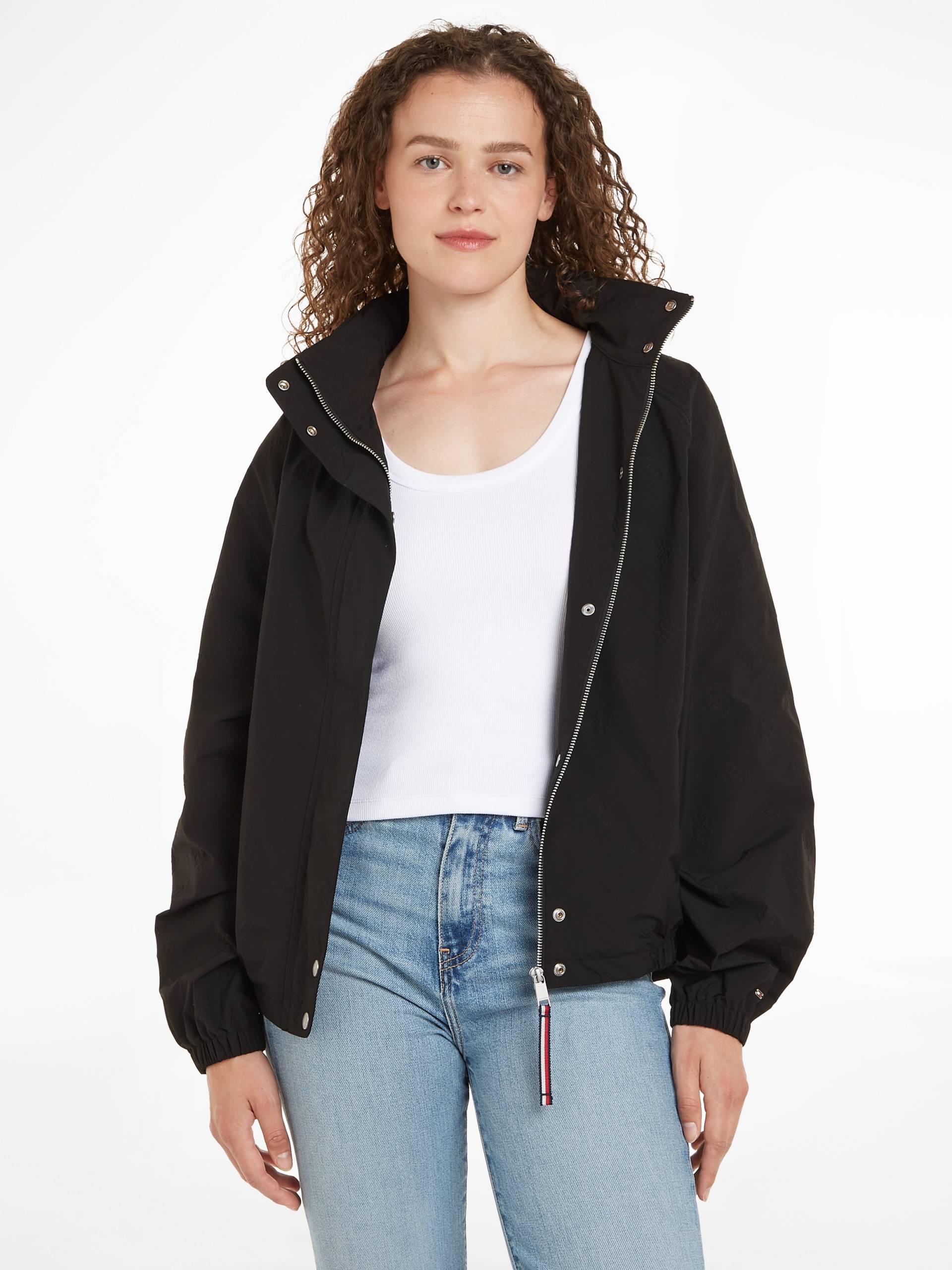 Tommy Hilfiger Kurzjacke »CMD NYLON SHORT REGATTA«, mit Sturmriegel hinten Tommy Hilfiger Kurzjacke »CMD NYLON SHORT REGATTA«, mit Sturmriegel hinten von TOMMY HILFIGER