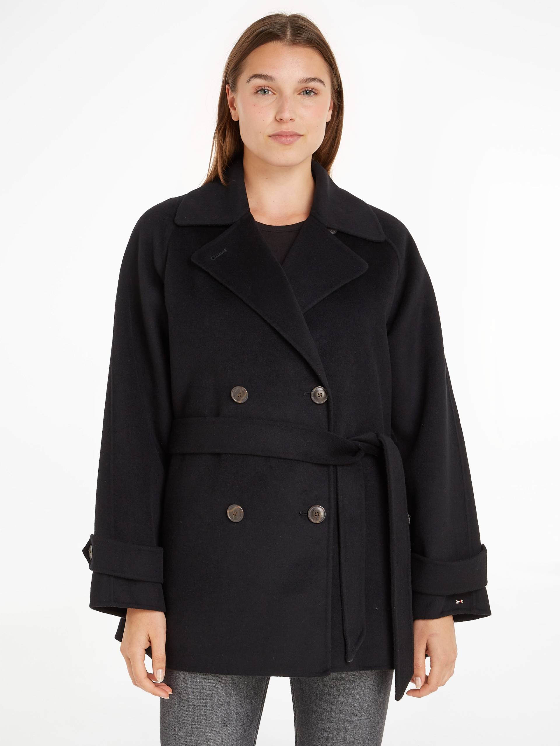 Tommy Hilfiger Kurzmantel »DF WOOL BLEND SHORT TRENCH« von TOMMY HILFIGER