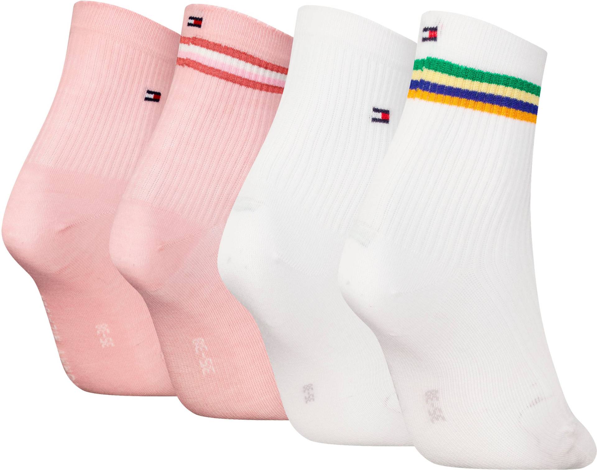 Tommy Hilfiger Kurzsocken, (4 Paar) von TOMMY HILFIGER