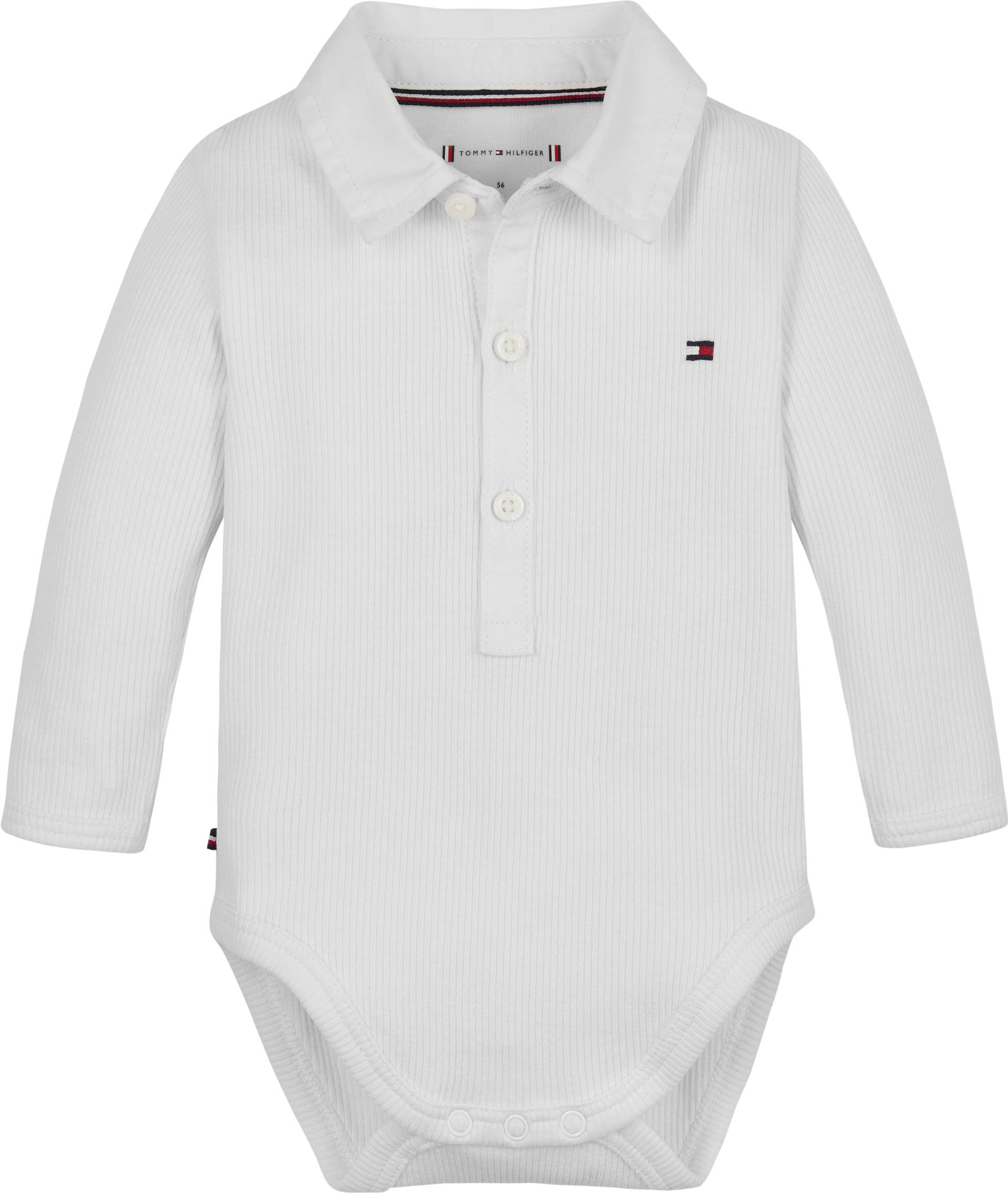 Tommy Hilfiger Langarmbody, mit Knöpfen, mit Logostickerei von TOMMY HILFIGER