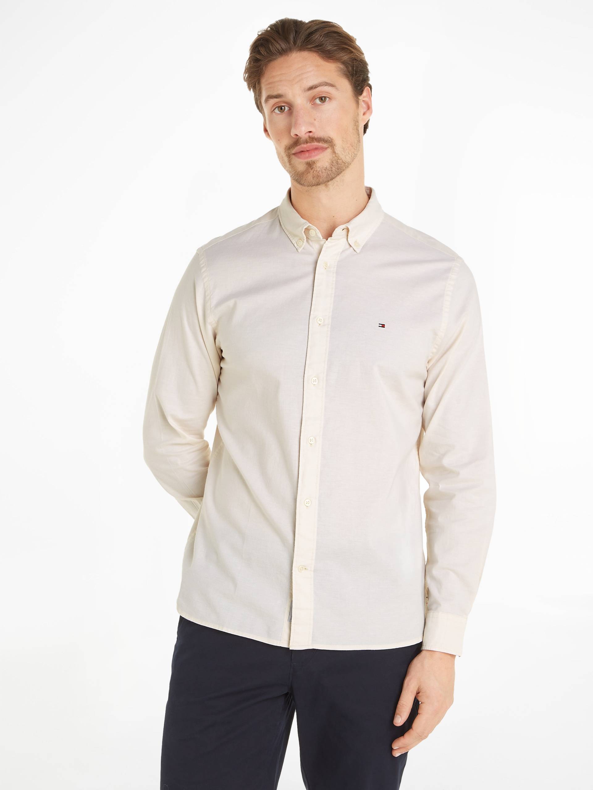 Tommy Hilfiger Langarmhemd »1985 FLEX OXFORD RF SHIRT«, von der Kollektion aus 1985 inspiriert von TOMMY HILFIGER