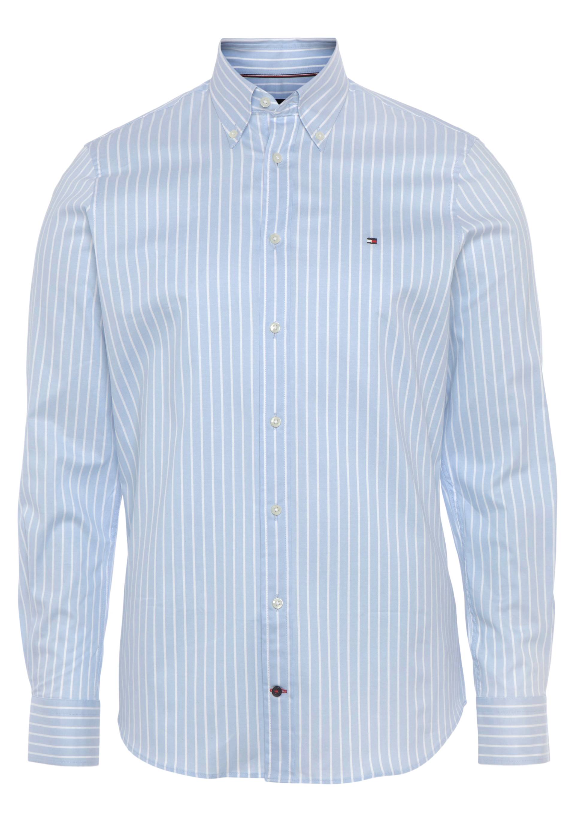 Tommy Hilfiger Langarmhemd »CL STRETCH TWILL STRIPE SF SHIRT« von TOMMY HILFIGER