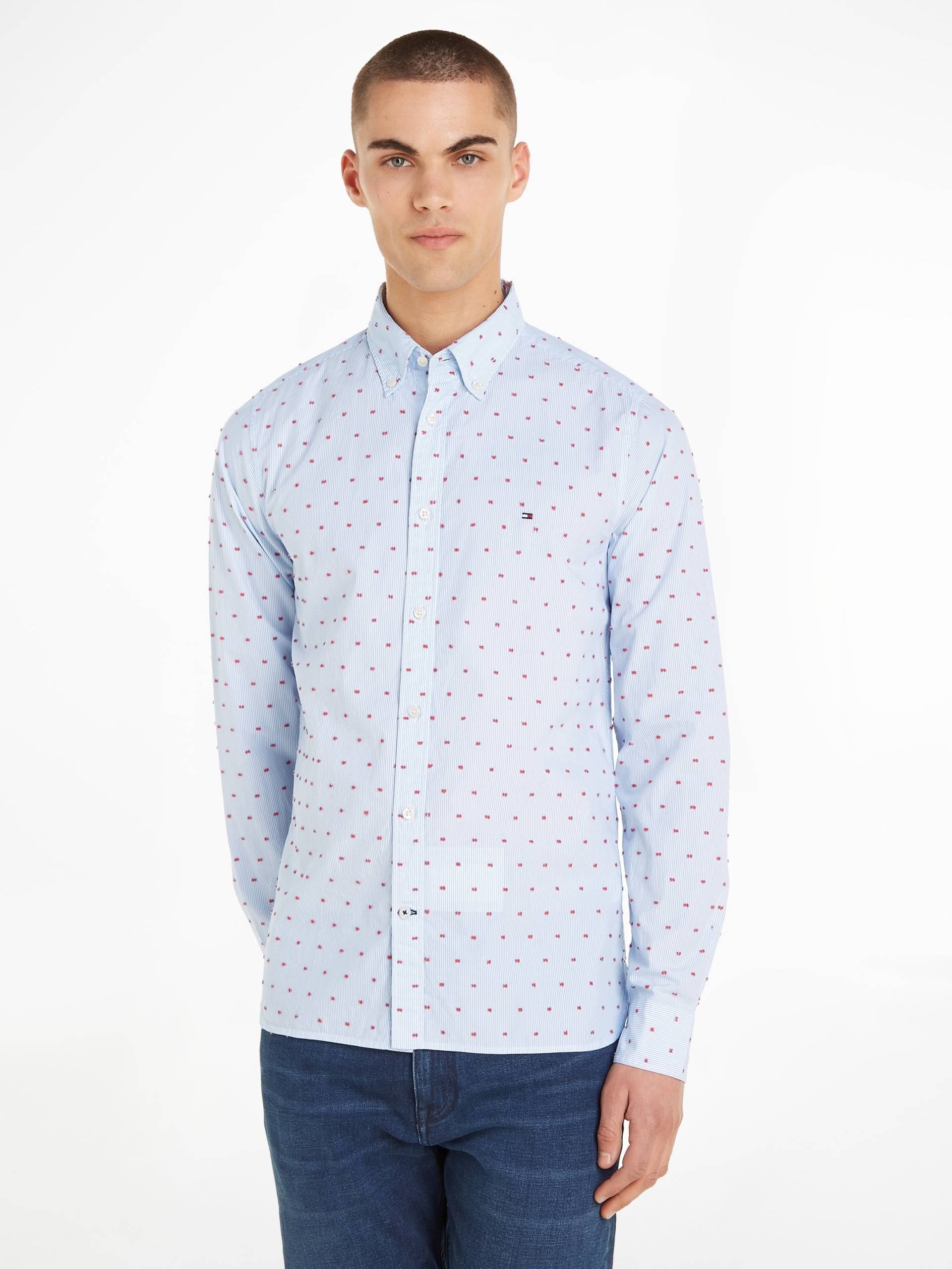 Tommy Hilfiger Langarmhemd »FIL COUPE SF SHIRT« von TOMMY HILFIGER