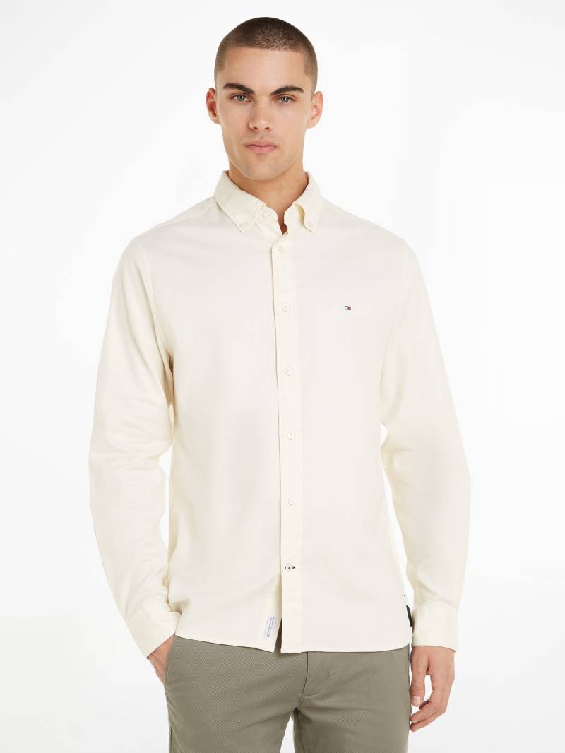 Tommy Hilfiger Langarmhemd »FLEX BRUSHED TWILL RF SHIRT« von TOMMY HILFIGER