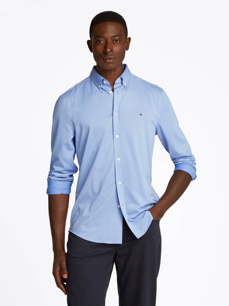 Tommy Hilfiger Langarmhemd »PERFORMANCE TWO TONE SF SHIRT« von TOMMY HILFIGER