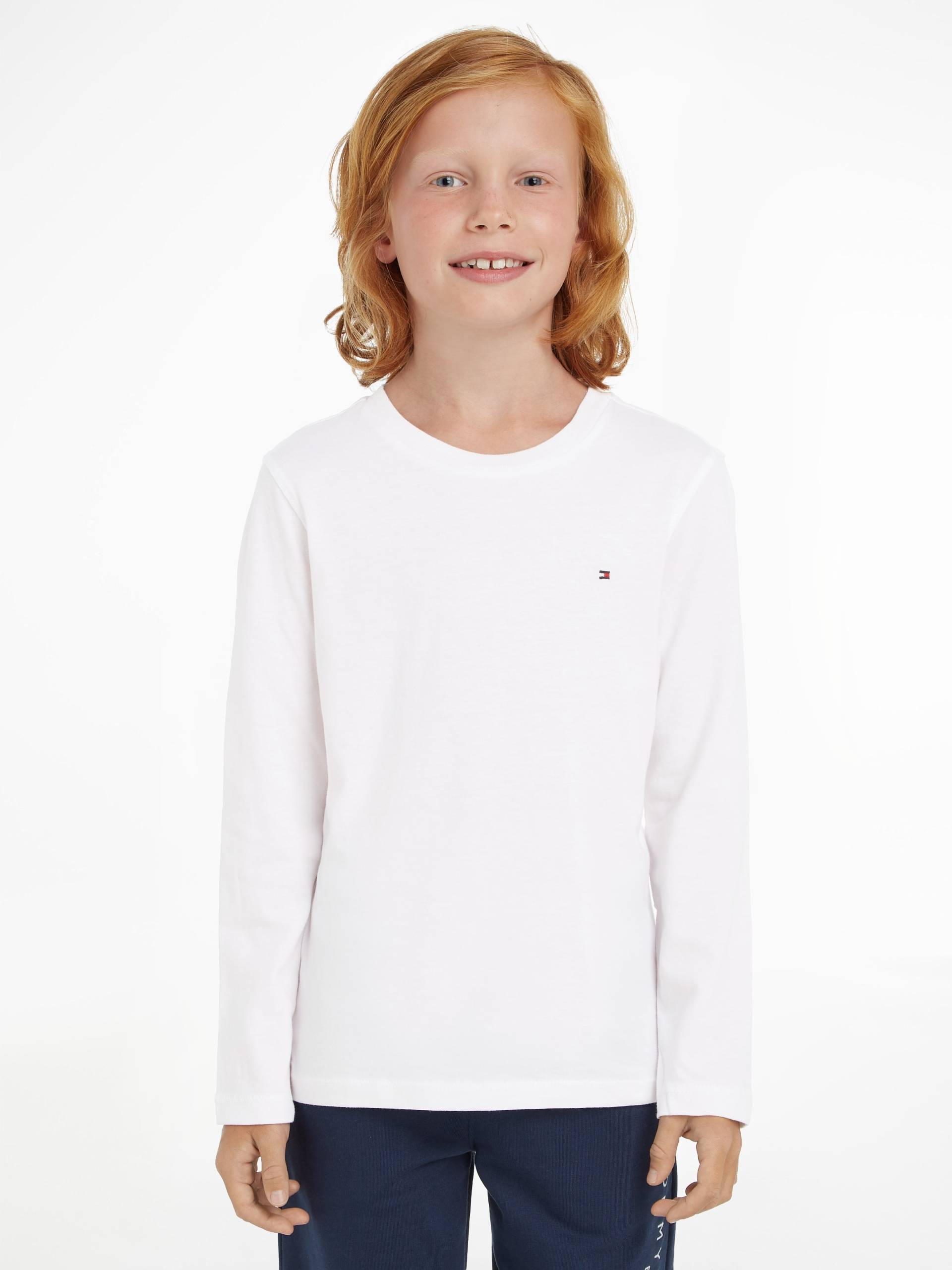 Tommy Hilfiger Langarmshirt »BOYS BASIC CN KNIT L/S« von TOMMY HILFIGER