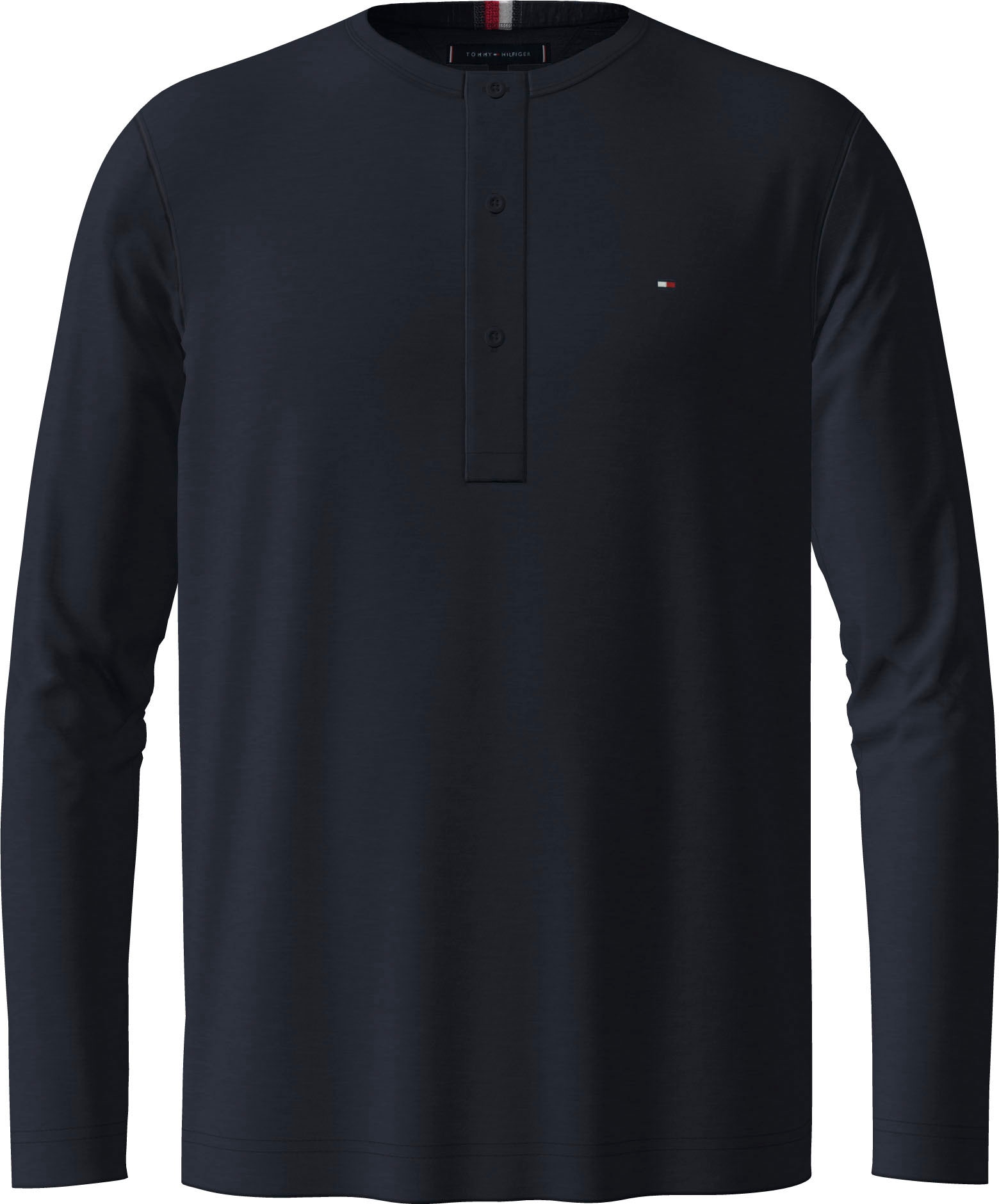 Tommy Hilfiger Langarmshirt »SLUB HENLEY LS« von TOMMY HILFIGER