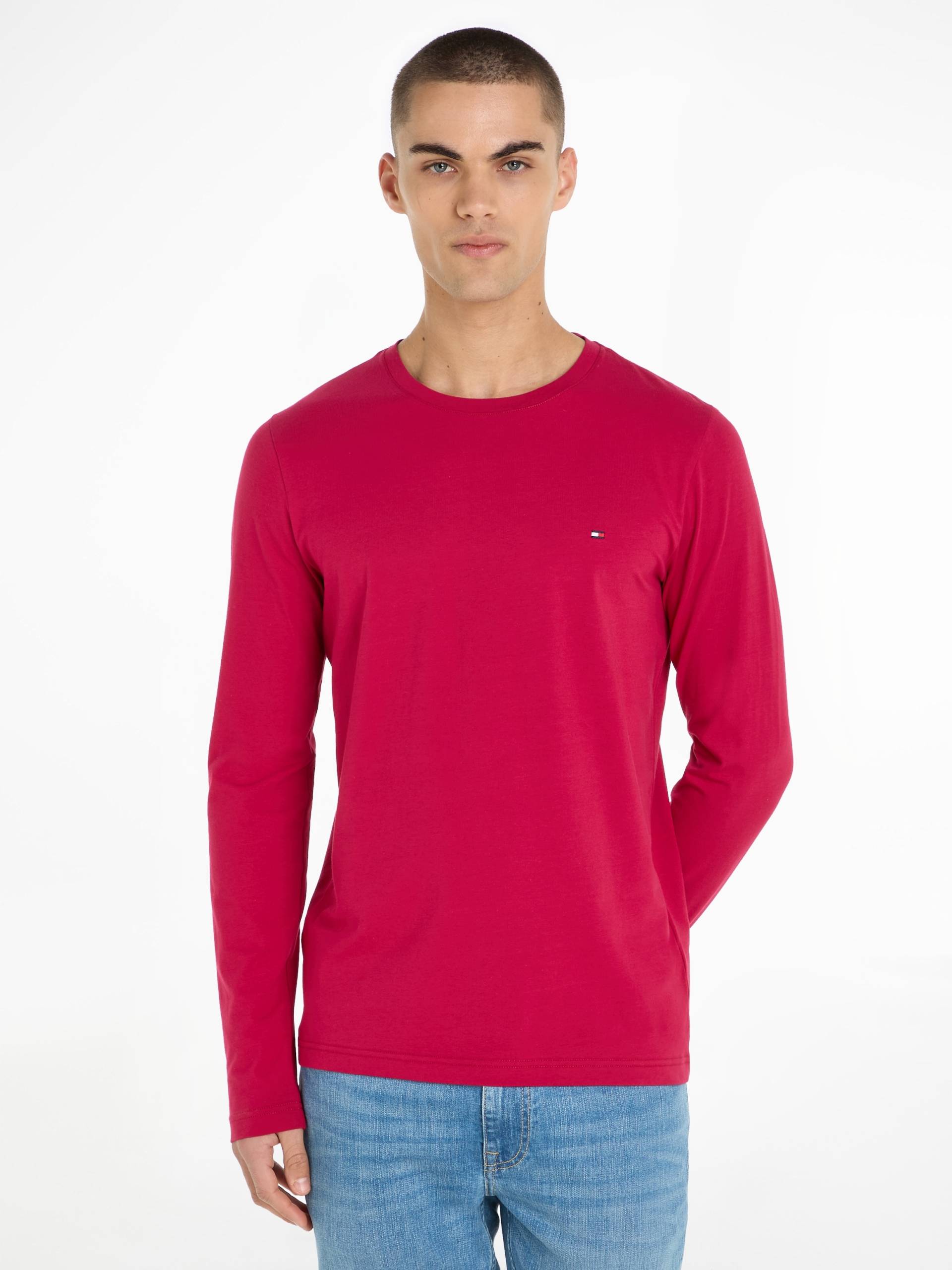 Tommy Hilfiger Langarmshirt »STRETCH SLIM FIT LONG SLEEVE« von TOMMY HILFIGER