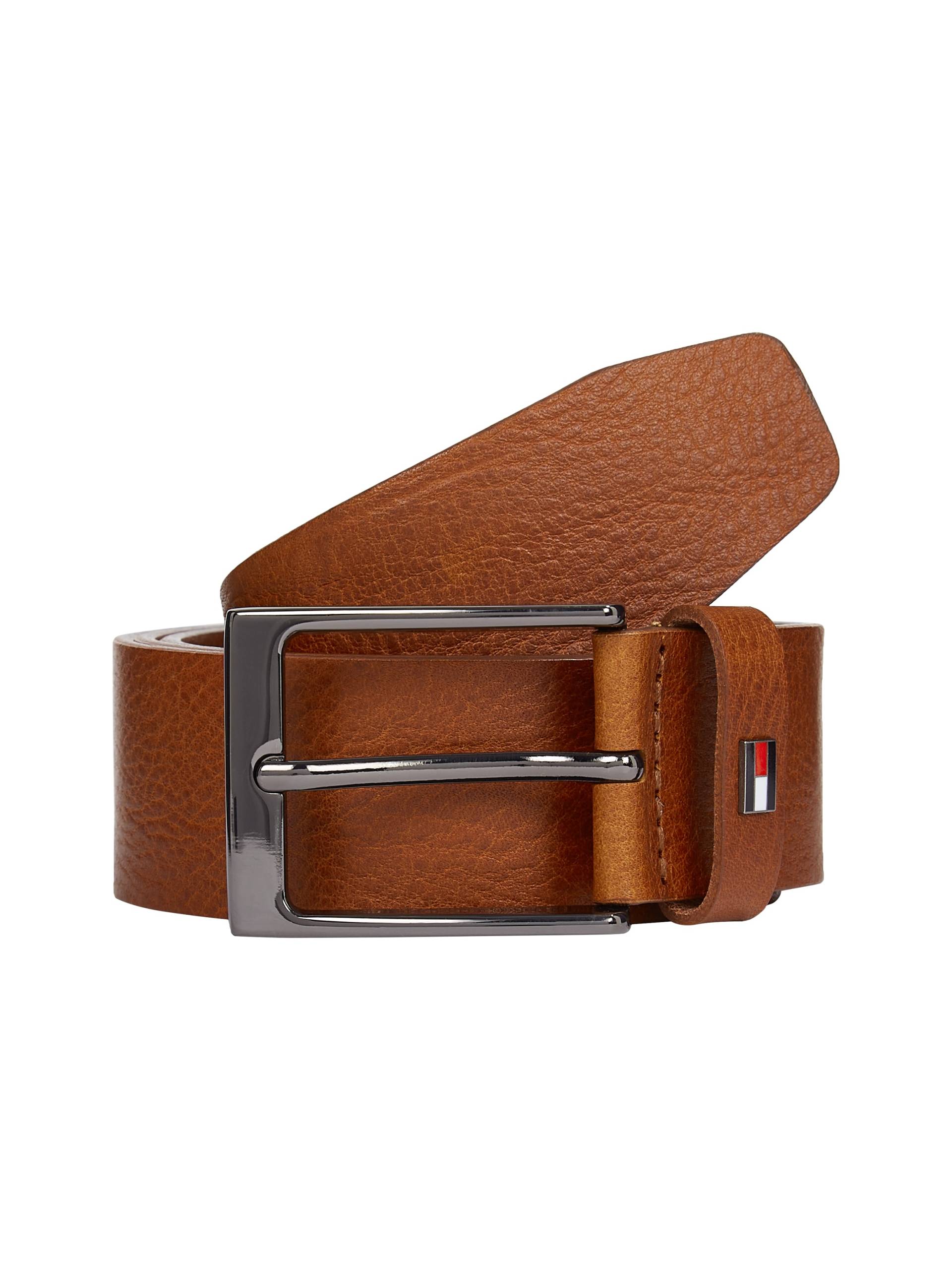 Tommy Hilfiger Ledergürtel »LAYTON 3.5«, Metallpatch, Einfachdornschliesse Tommy Hilfiger Ledergürtel »LAYTON 3.5«, Metallpatch, Einfachdornschliesse von TOMMY HILFIGER