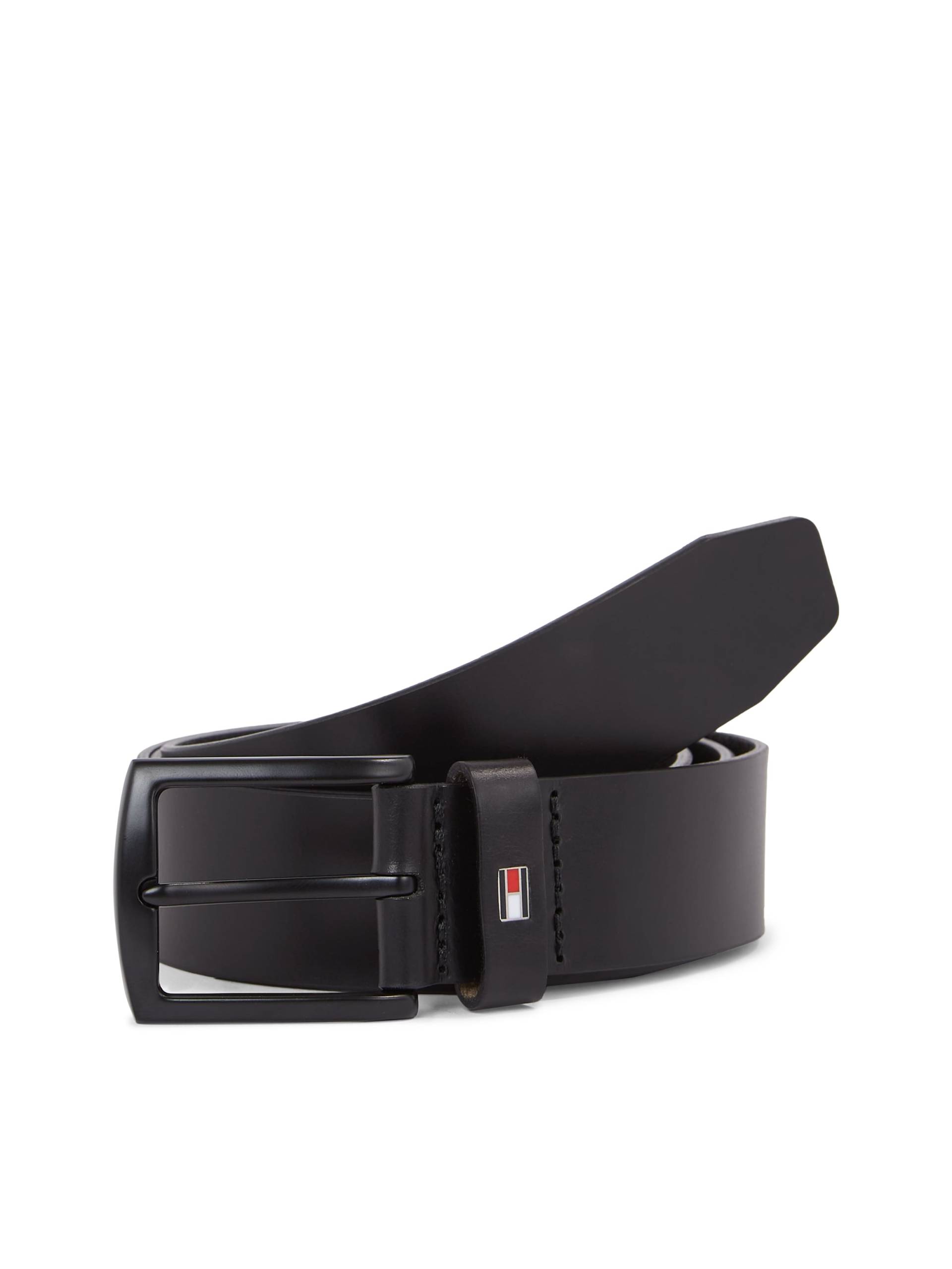 Tommy Hilfiger Ledergürtel »Denton Matte 3,5 cm«, mit mattschwarzer Schnalle Tommy Hilfiger Ledergürtel »Denton Matte 3,5 cm«, mit mattschwarzer Schnalle von TOMMY HILFIGER