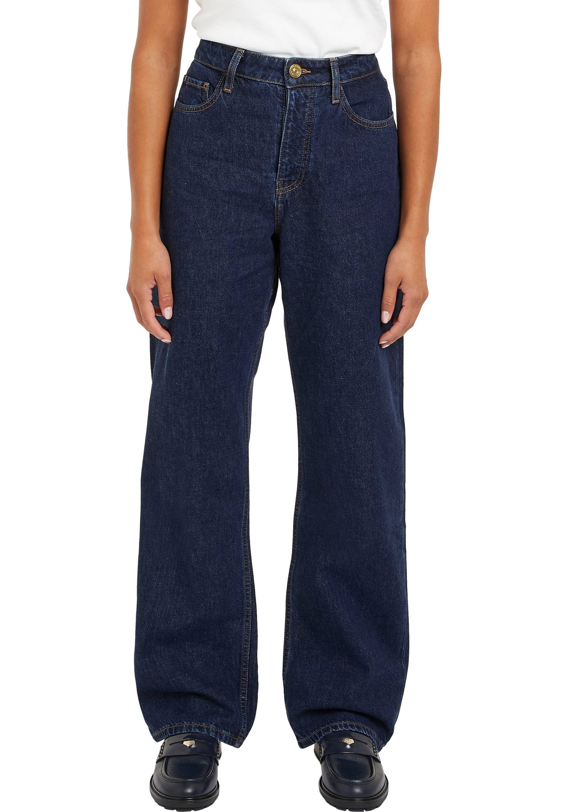 Tommy Hilfiger Loose-fit-Jeans »LOOSE STRAIGHT RW CLER«, mit Tommy Hilfiger Logo-Badge Tommy Hilfiger Loose-fit-Jeans »LOOSE STRAIGHT RW CLER«, mit Tommy Hilfiger Logo-Badge von TOMMY HILFIGER