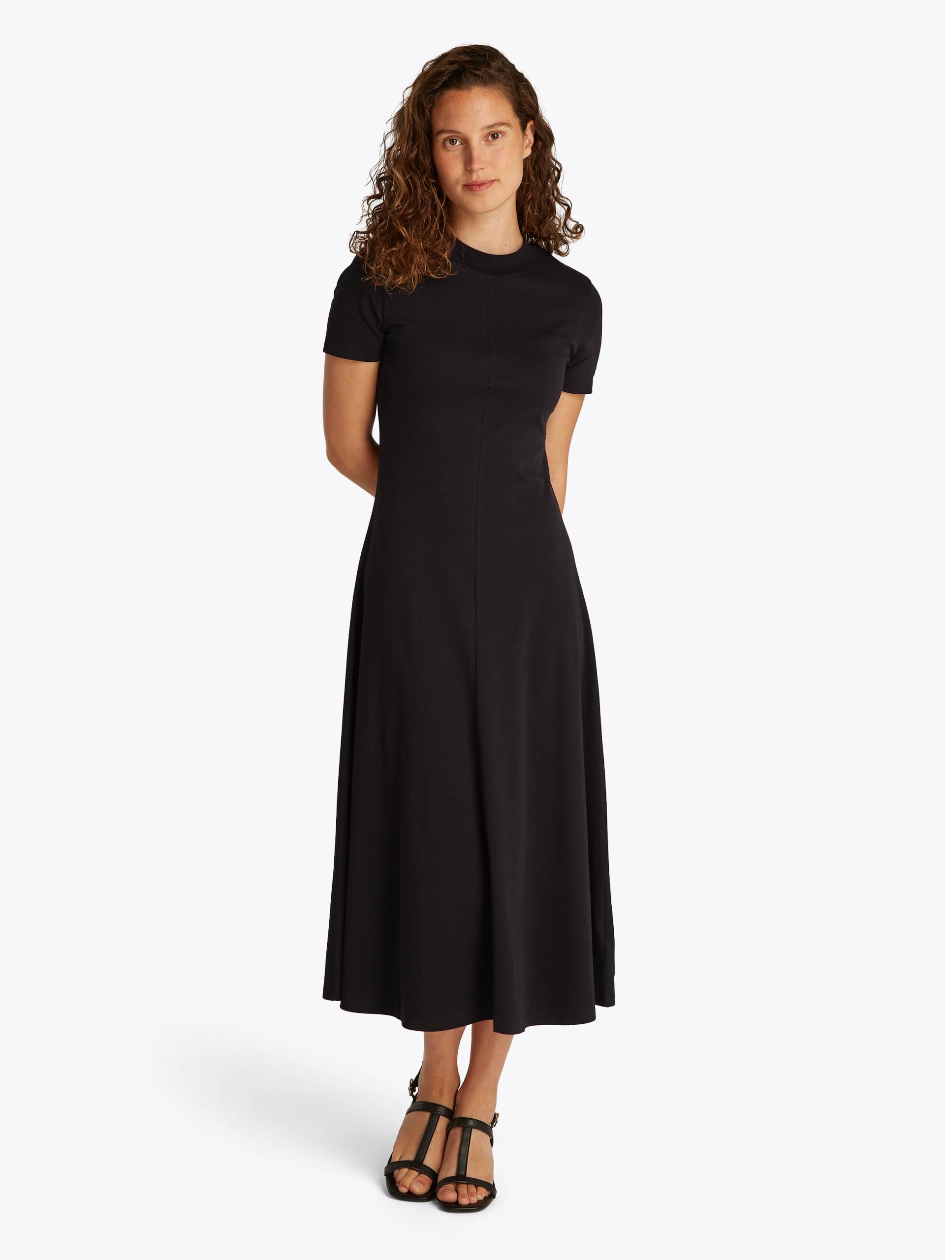 Tommy Hilfiger Midikleid »MODERN F&F MIDI DRESS«, mit Logostickerei, mit Teilungsnähten Tommy Hilfiger Midikleid »MODERN F&F MIDI DRESS«, mit Logostickerei, mit Teilungsnähten von TOMMY HILFIGER