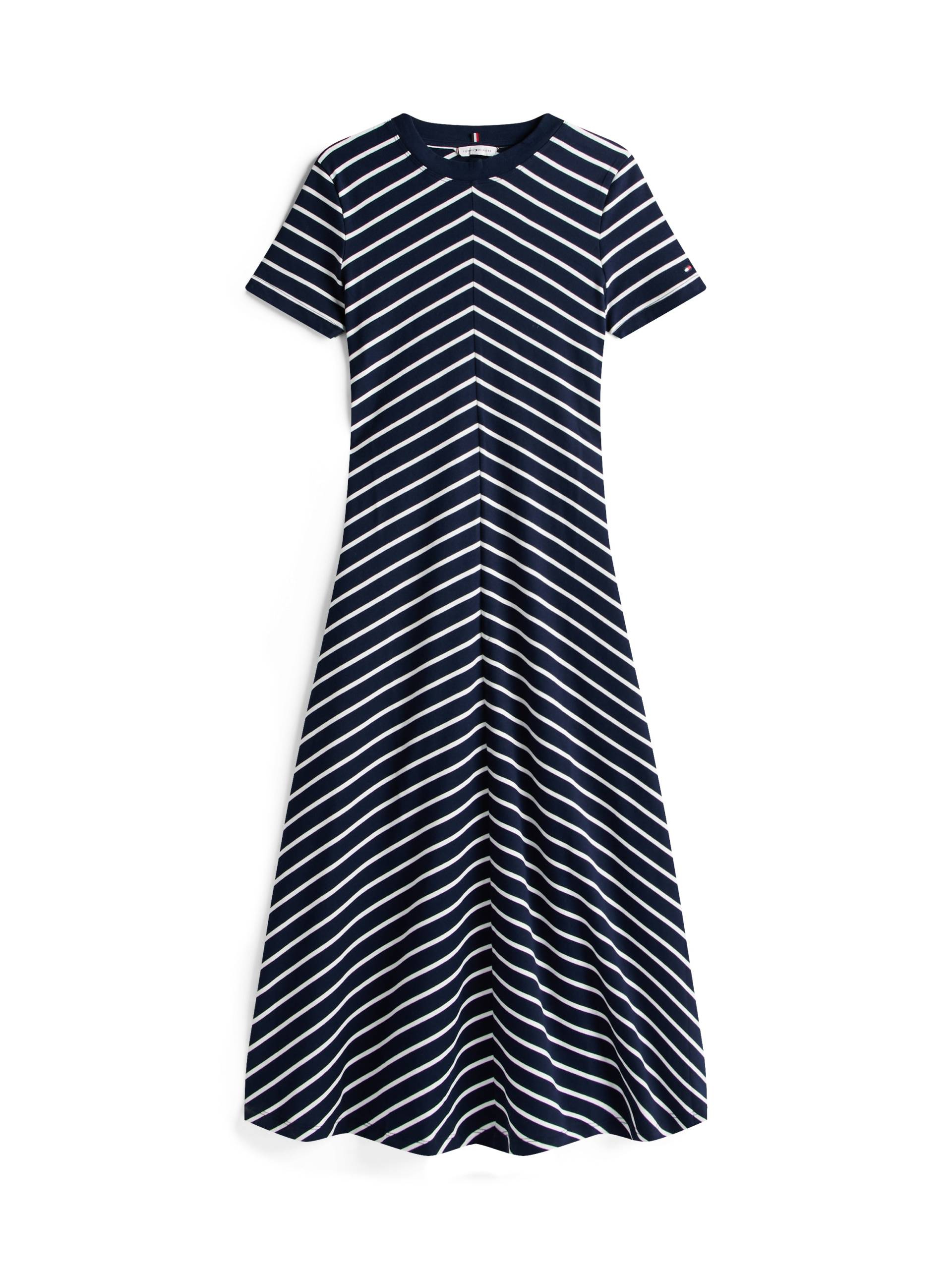 Tommy Hilfiger Midikleid »MODERN F&F MIDI DRESS«, mit Logostickerei, mit Teilungsnähten Tommy Hilfiger Midikleid »MODERN F&F MIDI DRESS«, mit Logostickerei, mit Teilungsnähten von TOMMY HILFIGER