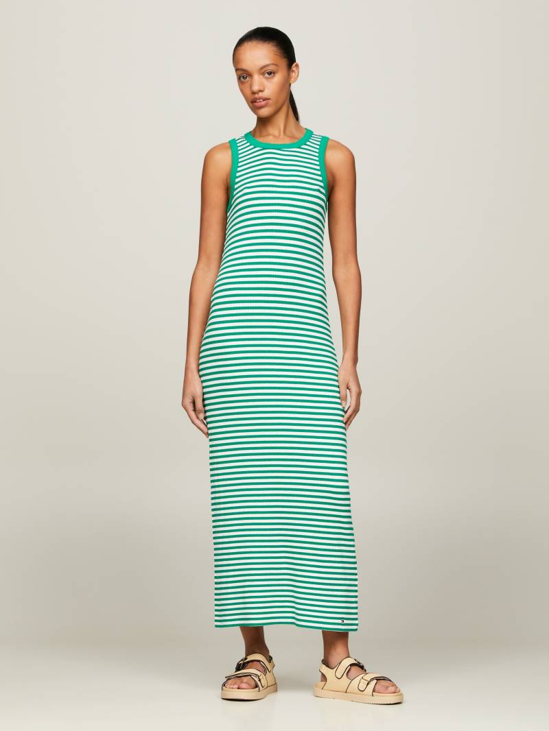 Tommy Hilfiger Midikleid »SLIM 5X2 STR RIB MIDI DRESS NS«, in gestreigter Optik von TOMMY HILFIGER