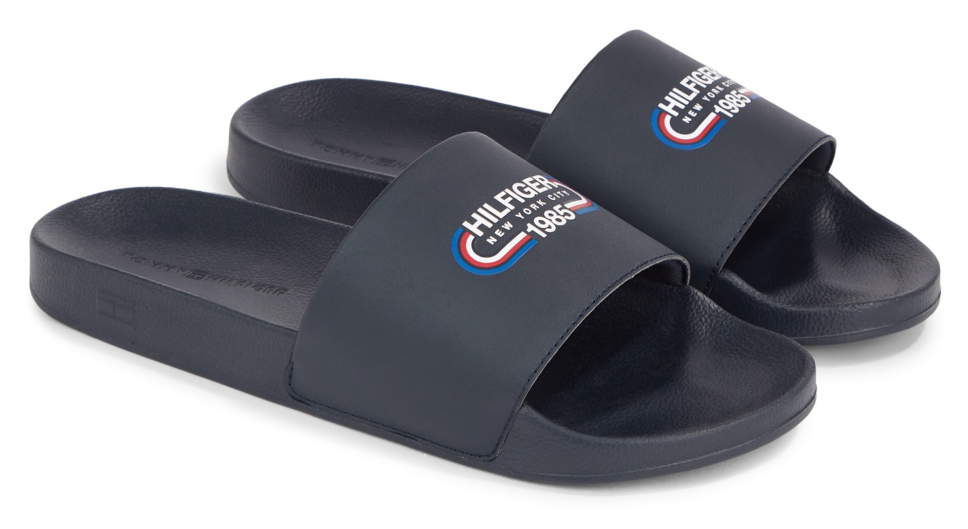 Tommy Hilfiger Pantolette »RWB HILFIGER OLY POOL SLIDE« von TOMMY HILFIGER