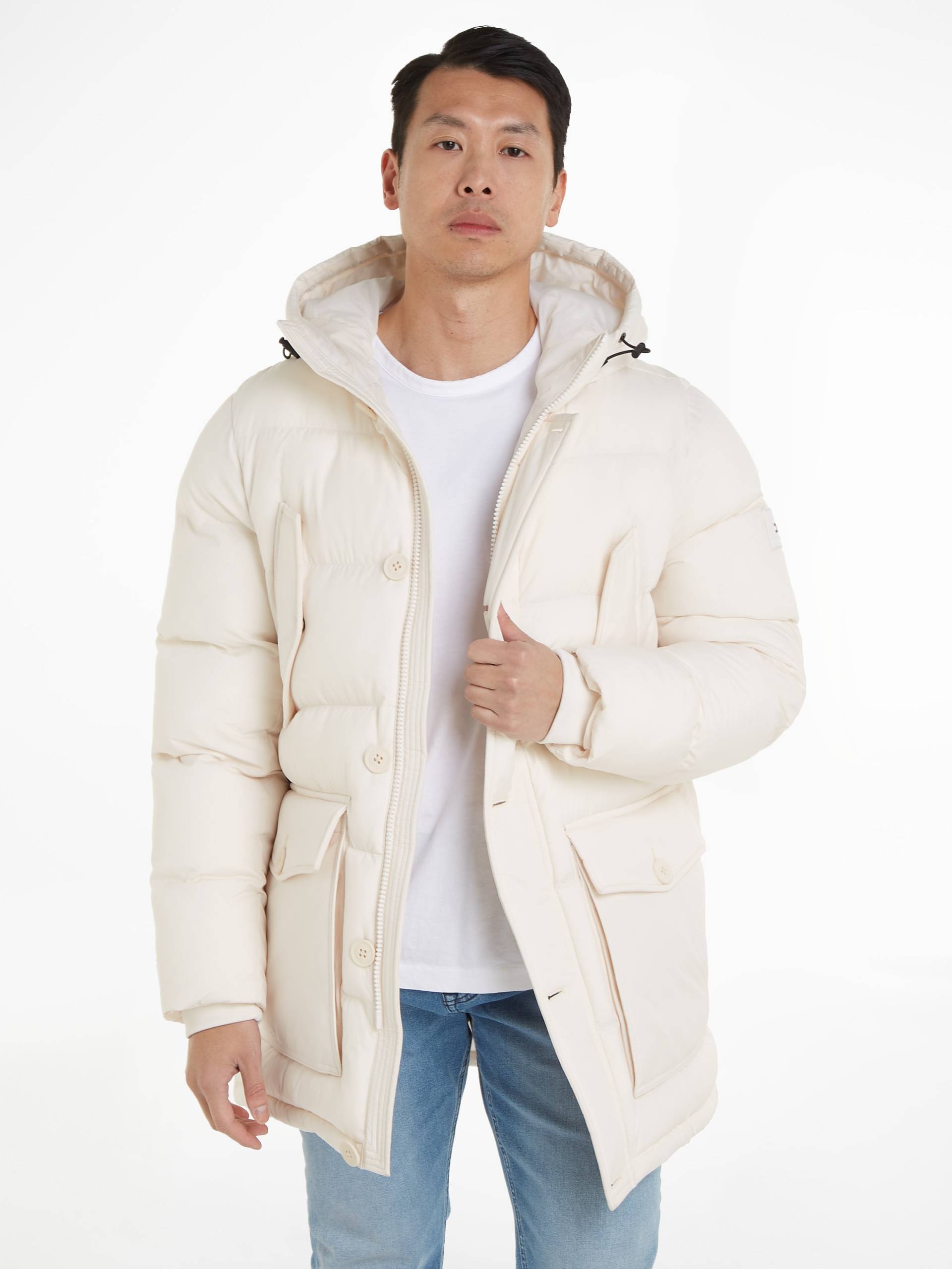 Tommy Hilfiger Parka »CL ESSENTIAL ROCKIE PARKA«, mit Kapuze von TOMMY HILFIGER