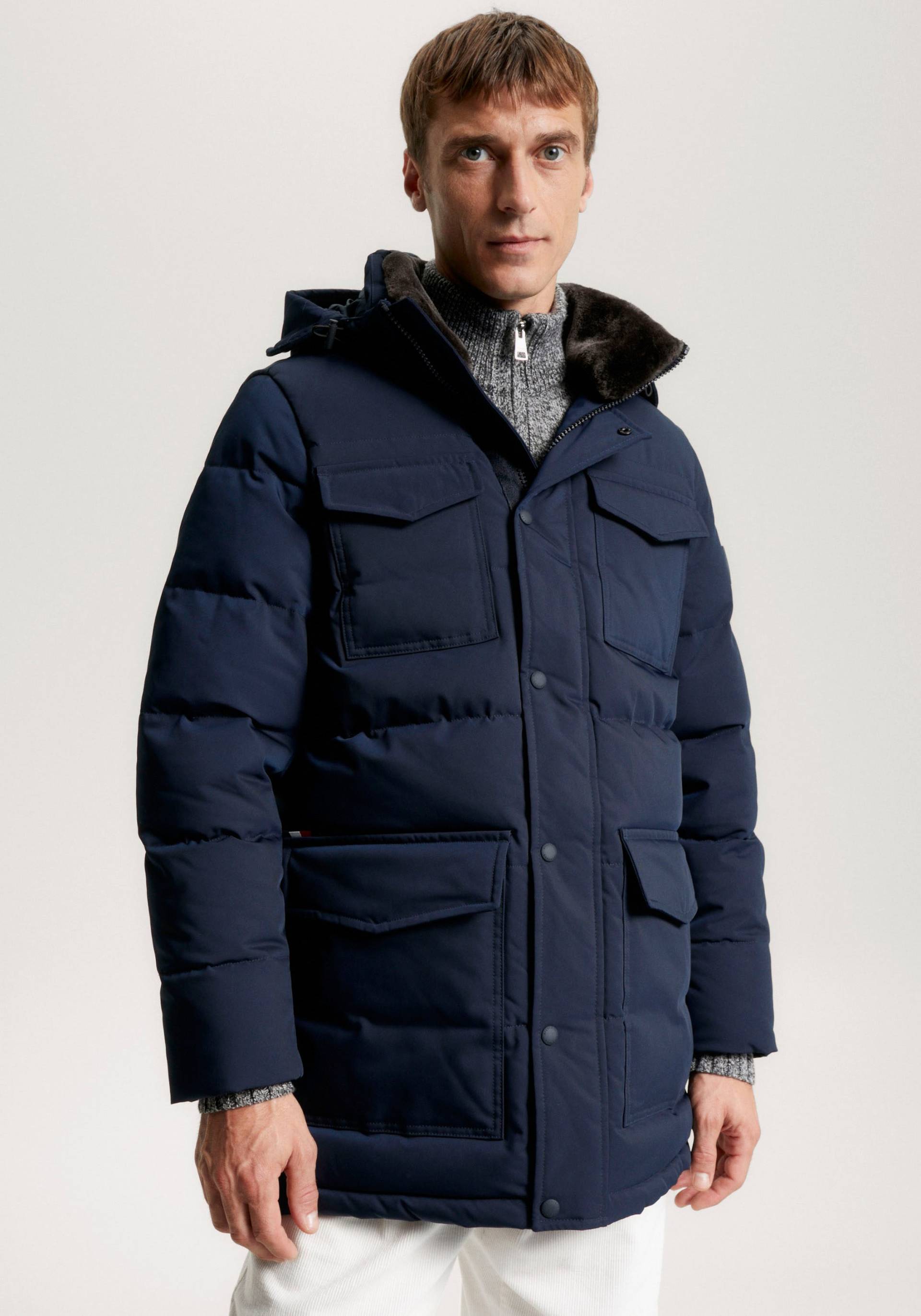 Tommy Hilfiger Parka »ROCKIE UTILITY PARKA«, mit Kapuze von TOMMY HILFIGER