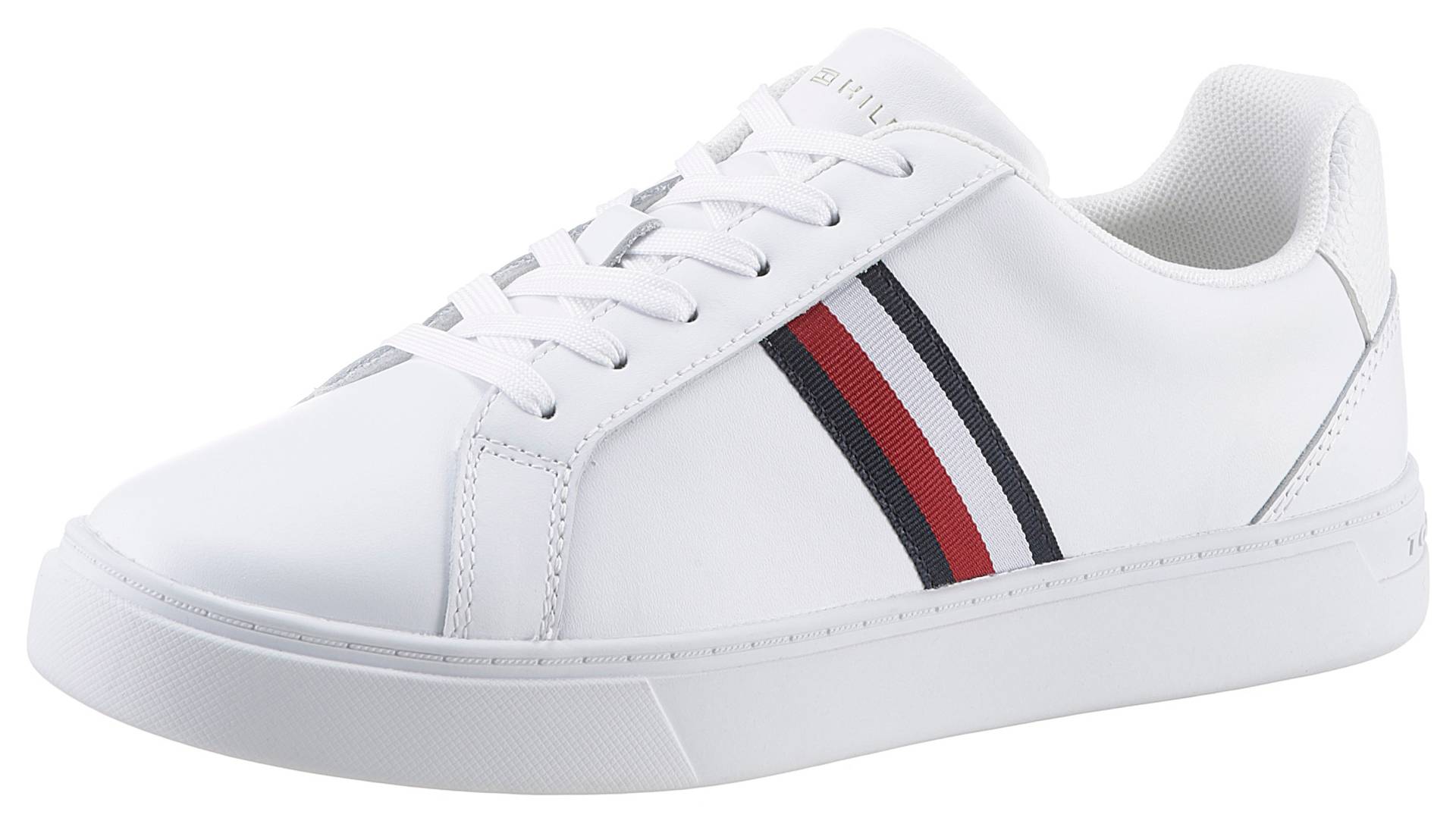 Tommy Hilfiger Plateausneaker »ESSENTIAL COURT SNEAKER STRIPES« von TOMMY HILFIGER