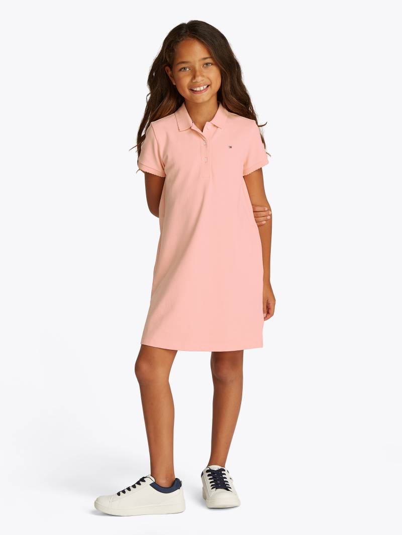 Tommy Hilfiger Polokleid »ESSENTIAL POLO DRESS«, in Knielänge, mit Logostickerei von TOMMY HILFIGER