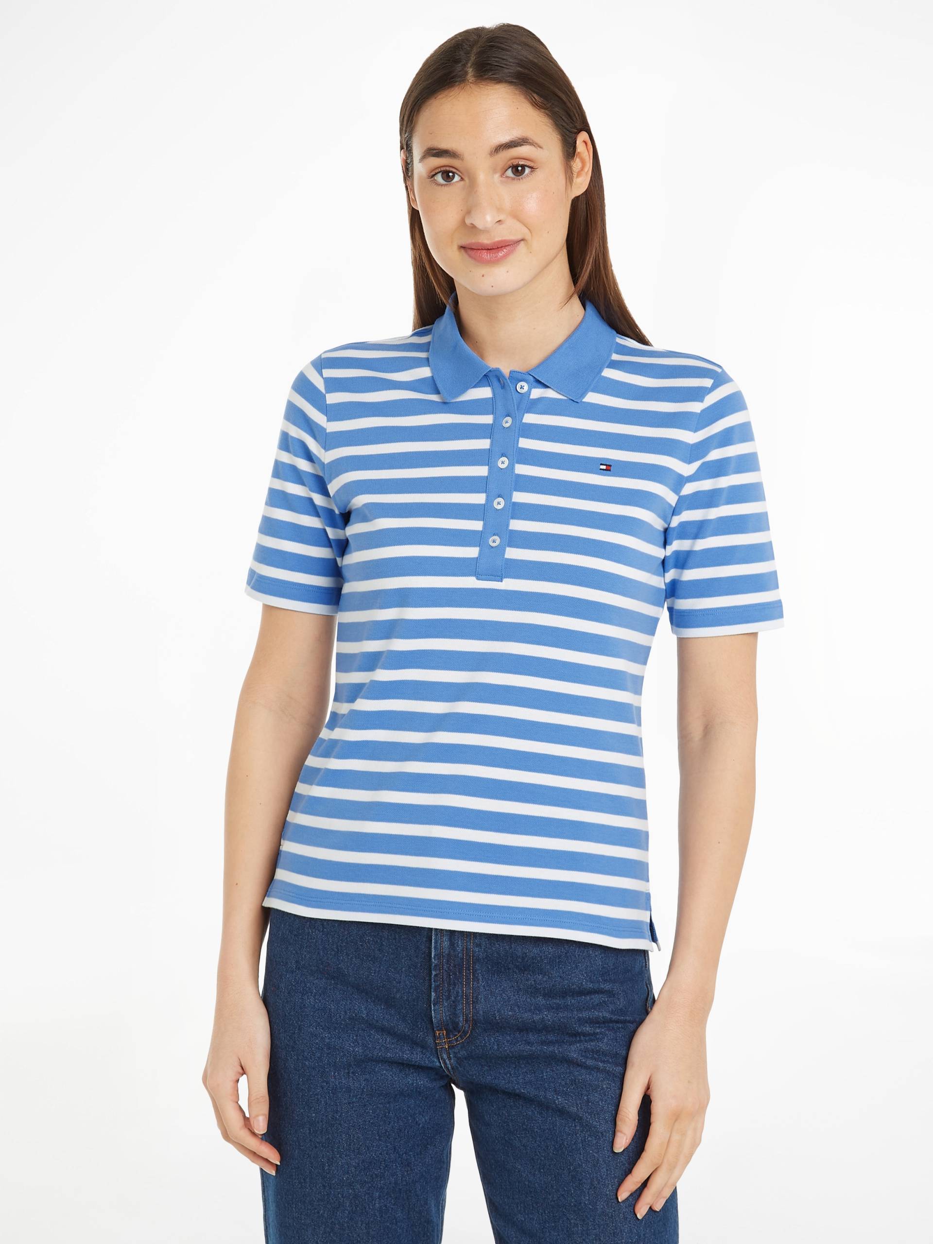 Tommy Hilfiger Poloshirt »1985 REG PIQUE STRIPE POLO SS« von TOMMY HILFIGER