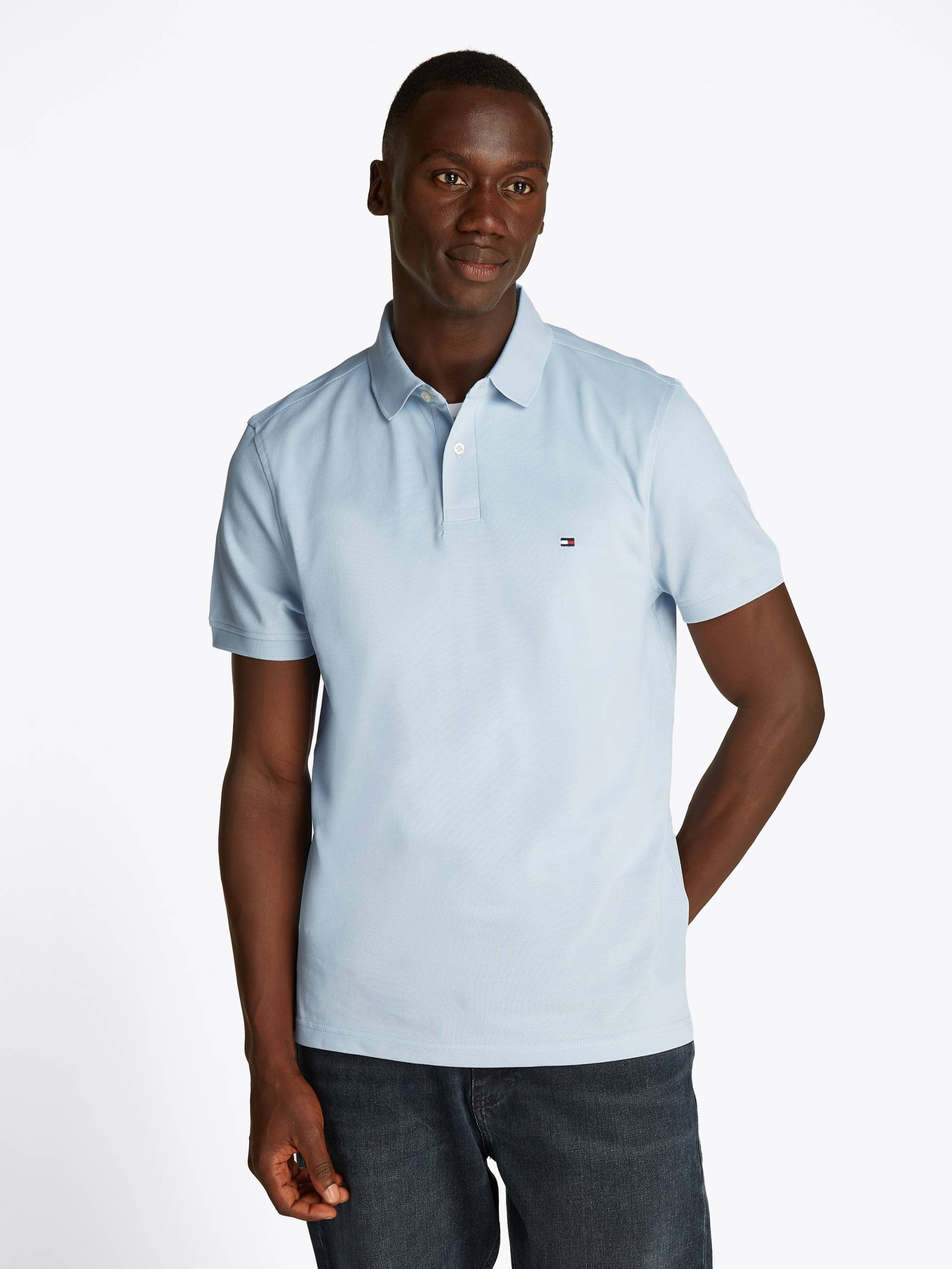 Tommy Hilfiger Poloshirt »1985 REGULAR POLO«, mit Tommy Hilfiger Kontraststreifen innen am Kragen Tommy Hilfiger Poloshirt »1985 REGULAR POLO«, mit Tommy Hilfiger Kontraststreifen innen am Kragen von TOMMY HILFIGER