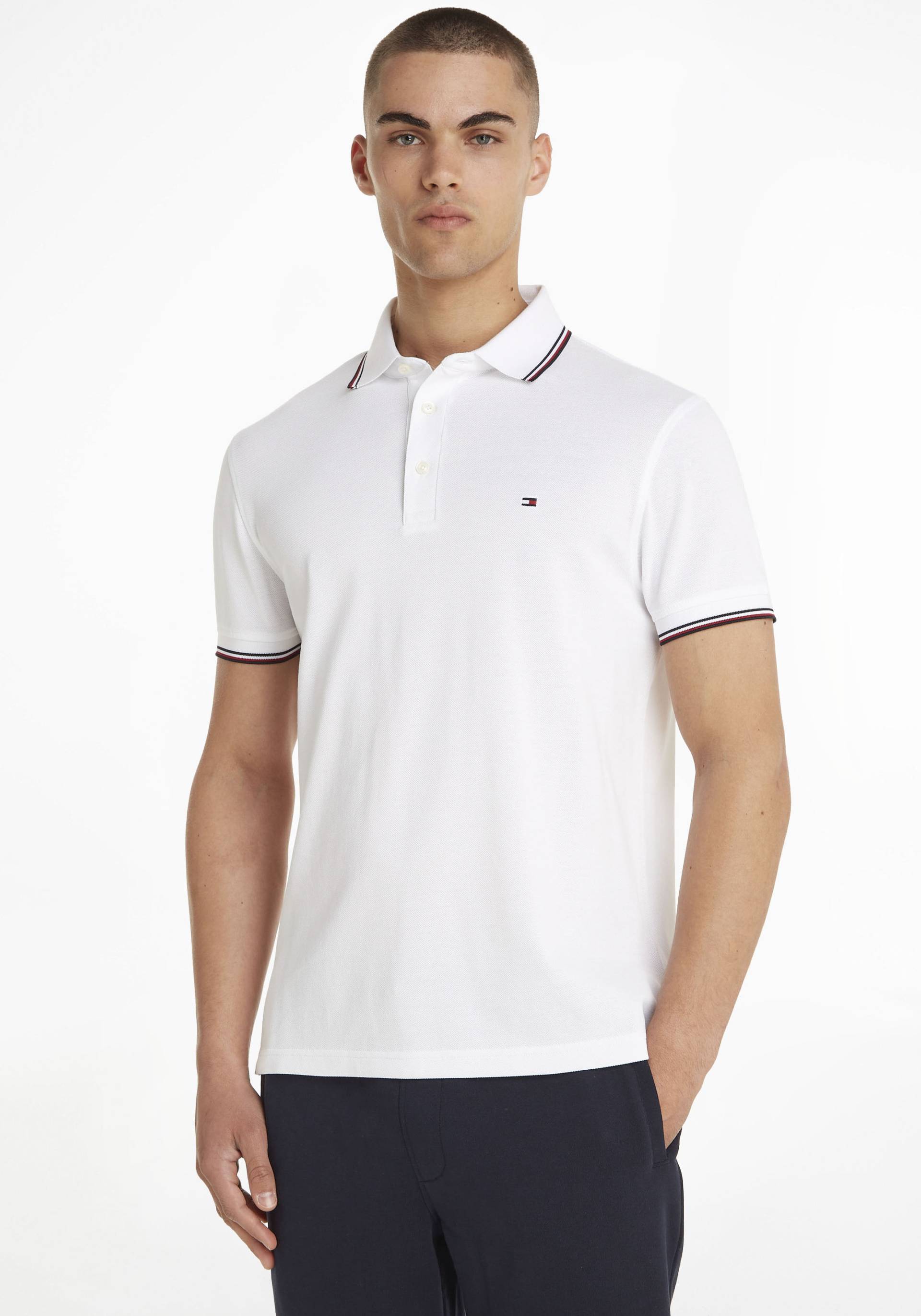 Tommy Hilfiger Poloshirt »1985 RWB TIPPED SLIM POLO« von TOMMY HILFIGER