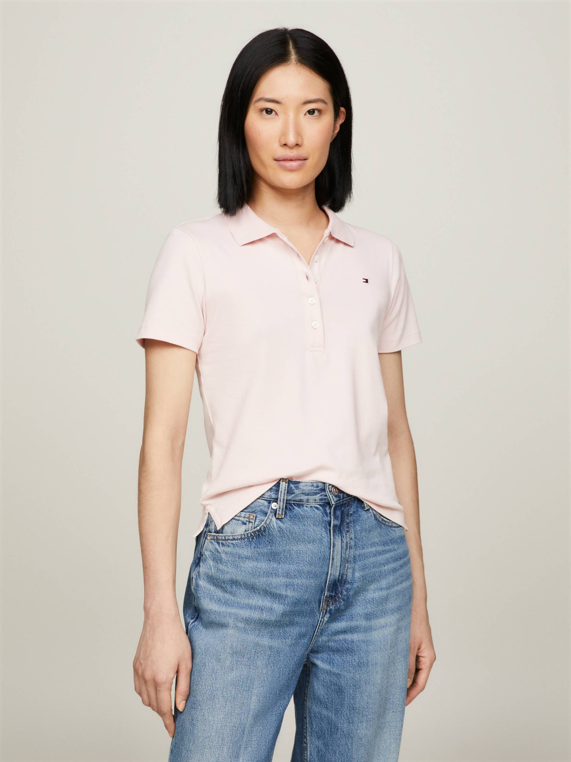 Tommy Hilfiger Poloshirt »1985 SLIM PIQUE POLO SS« von TOMMY HILFIGER