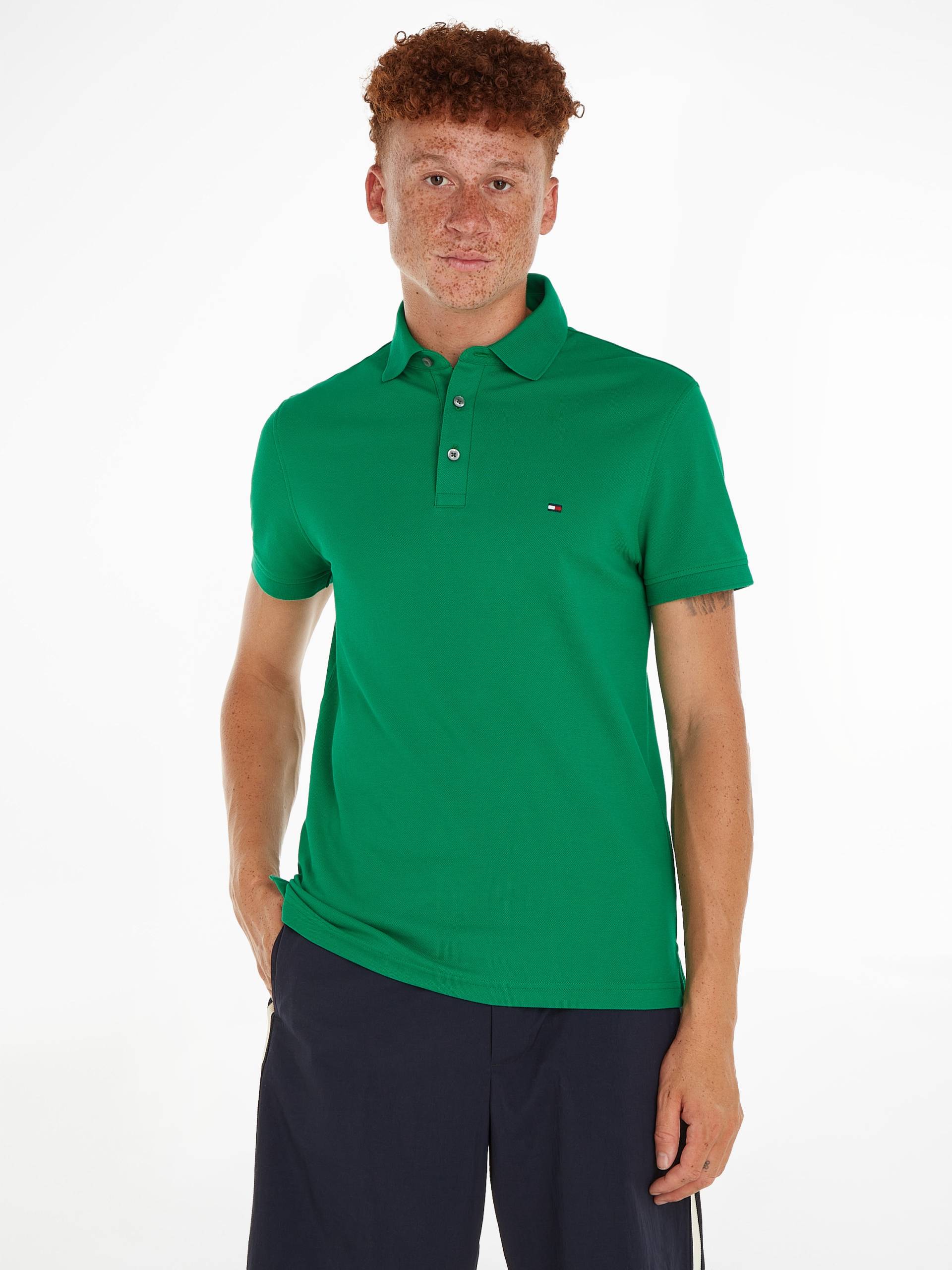 Tommy Hilfiger Poloshirt »1985 SLIM POLO«, aus leicht strukturiertem Piqué-Material Tommy Hilfiger Poloshirt »1985 SLIM POLO«, aus leicht strukturiertem Piqué-Material von TOMMY HILFIGER
