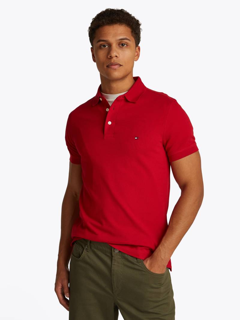 Tommy Hilfiger Poloshirt »1985 SLIM POLO«, hochwertige Baumwoll-Piqué-Qualität von TOMMY HILFIGER