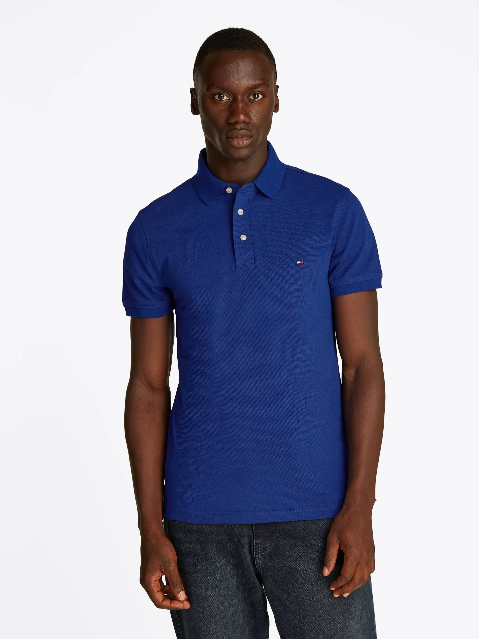 Tommy Hilfiger Poloshirt »1985 SLIM POLO«, hochwertige Baumwoll-Piqué-Qualität Tommy Hilfiger Poloshirt »1985 SLIM POLO«, hochwertige Baumwoll-Piqué-Qualität von TOMMY HILFIGER