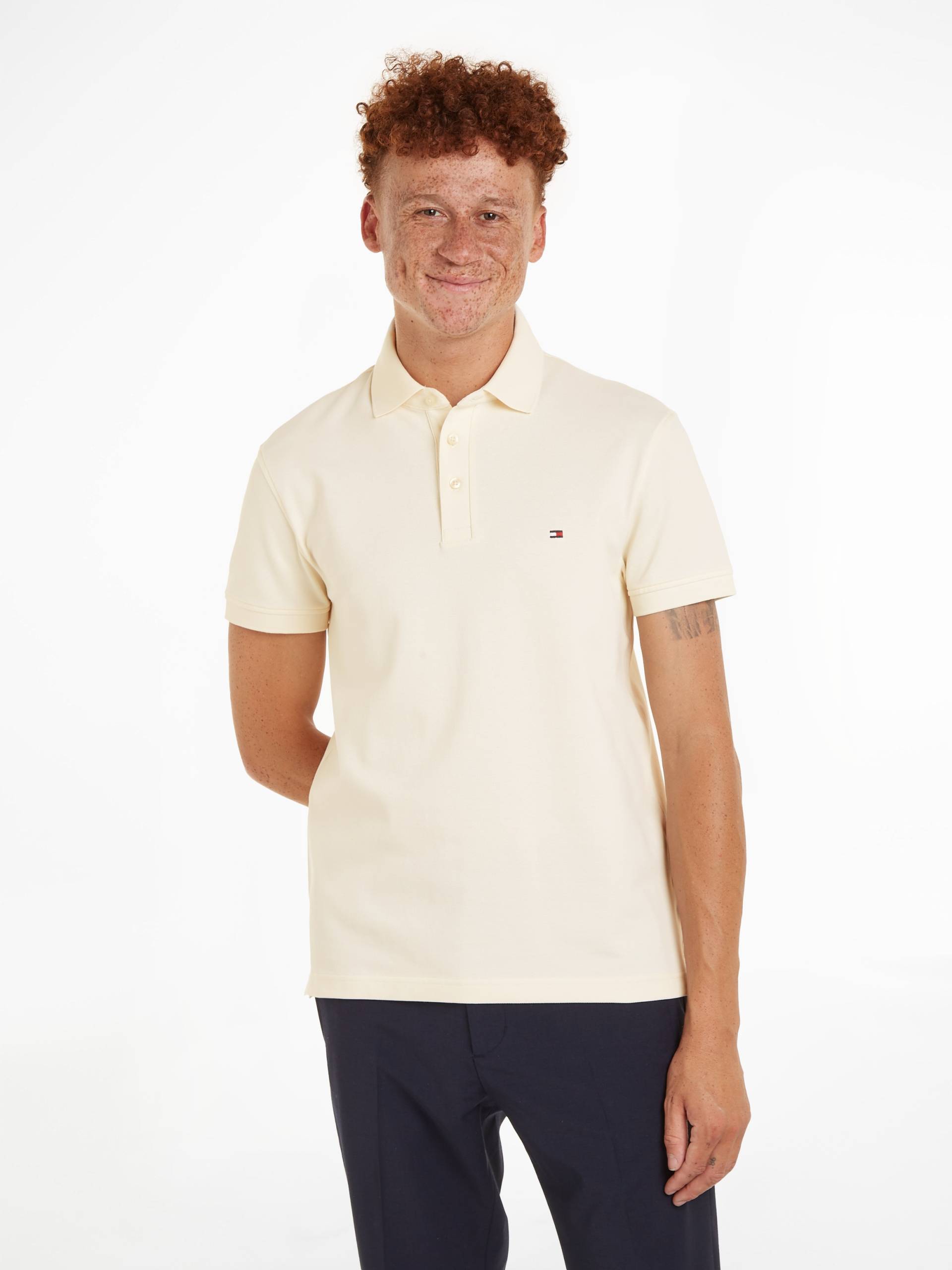 Tommy Hilfiger Poloshirt »1985 SLIM POLO«, aus leicht strukturiertem Piqué-Material Tommy Hilfiger Poloshirt »1985 SLIM POLO«, aus leicht strukturiertem Piqué-Material von TOMMY HILFIGER