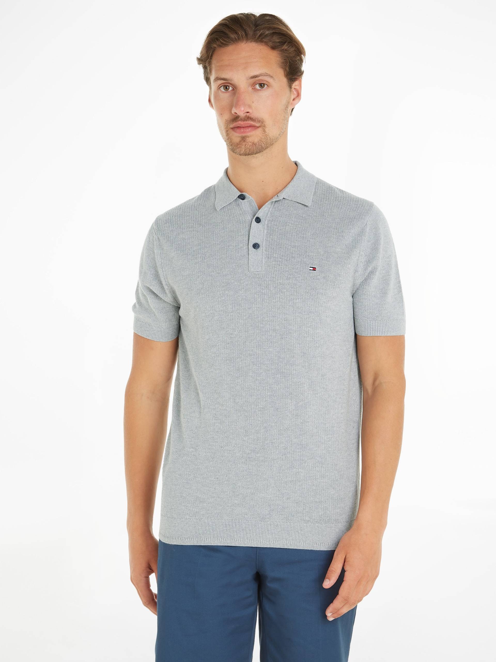 Tommy Hilfiger Poloshirt »CHAIN RIDGE STRUCTURE SS POLO« von TOMMY HILFIGER