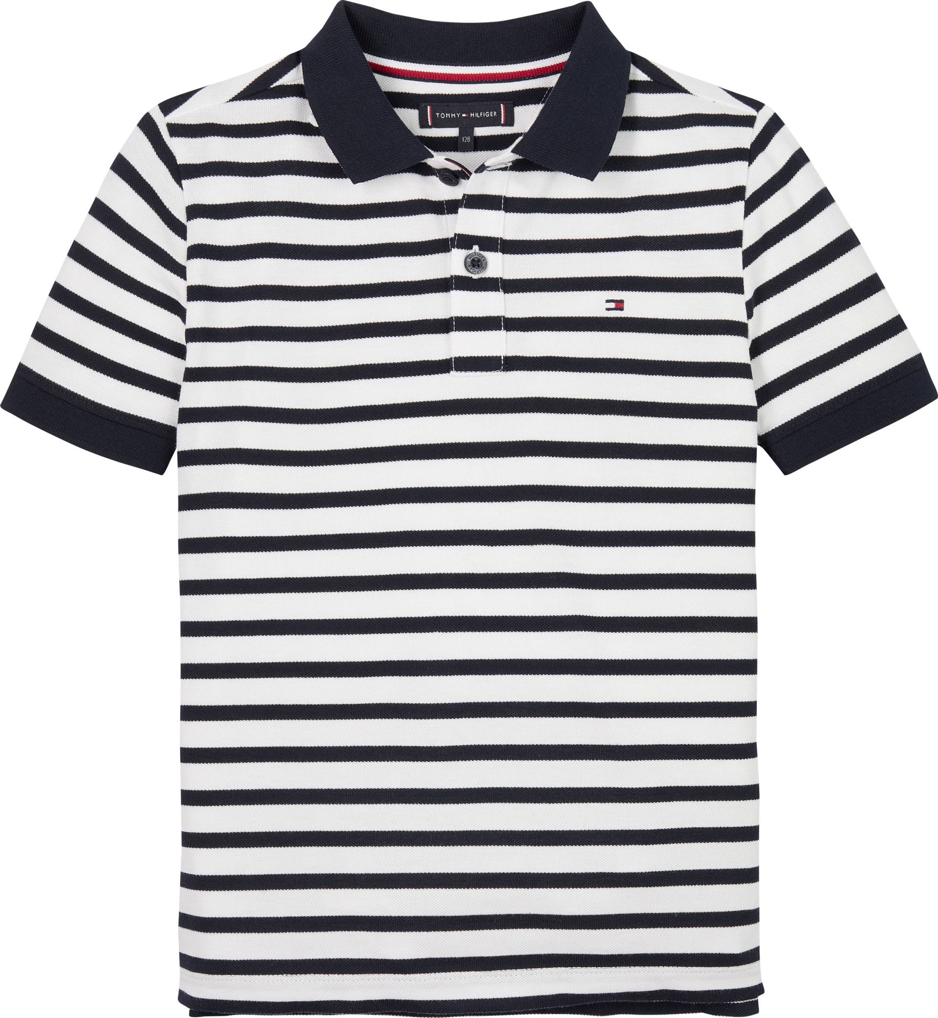 Tommy Hilfiger Poloshirt »FLAG POLO S/S«, mit Logostickerei von TOMMY HILFIGER