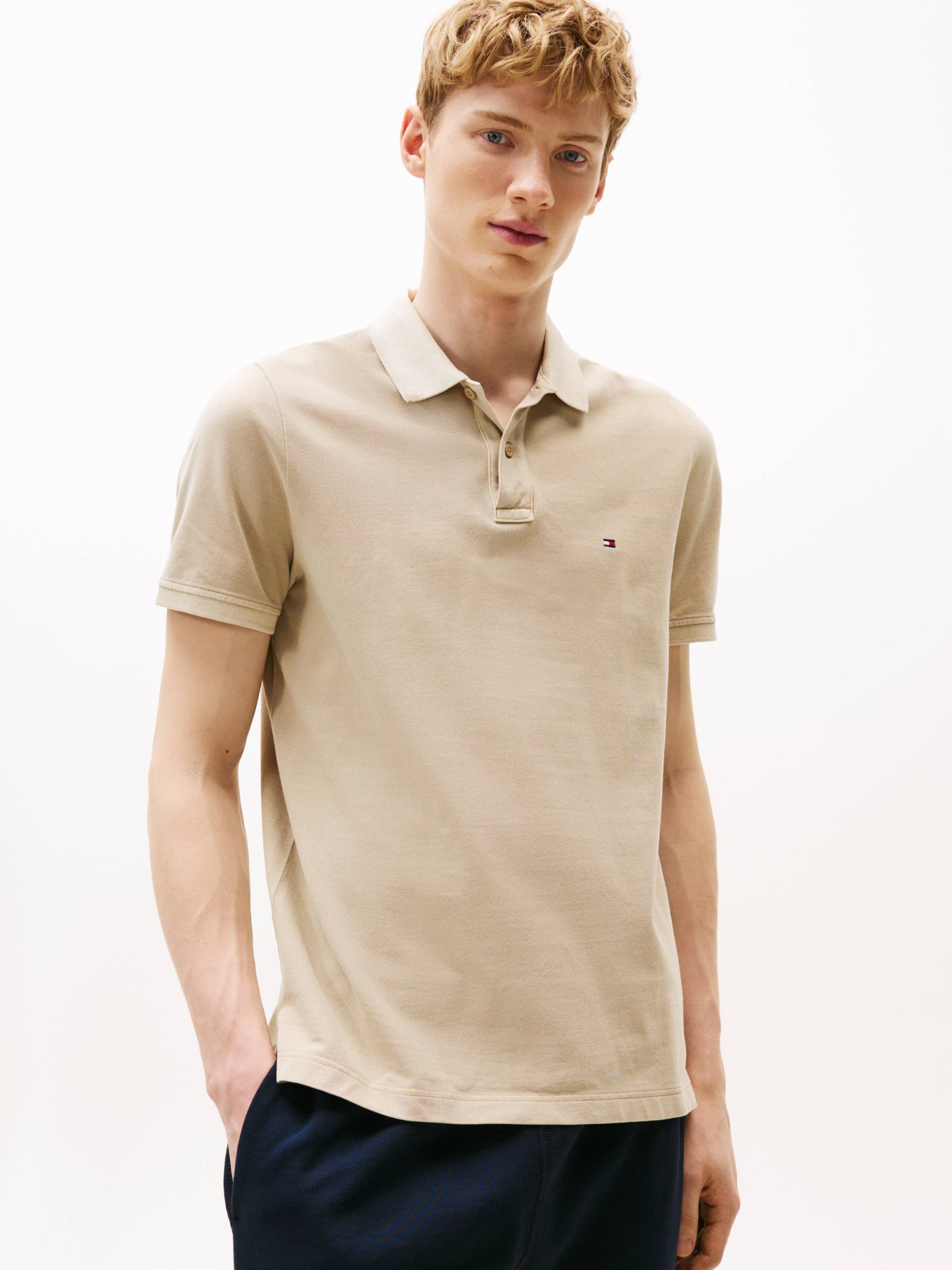 Tommy Hilfiger Poloshirt »GARMENT DYE REG POLO«, leicht gewaschene Optik von TOMMY HILFIGER